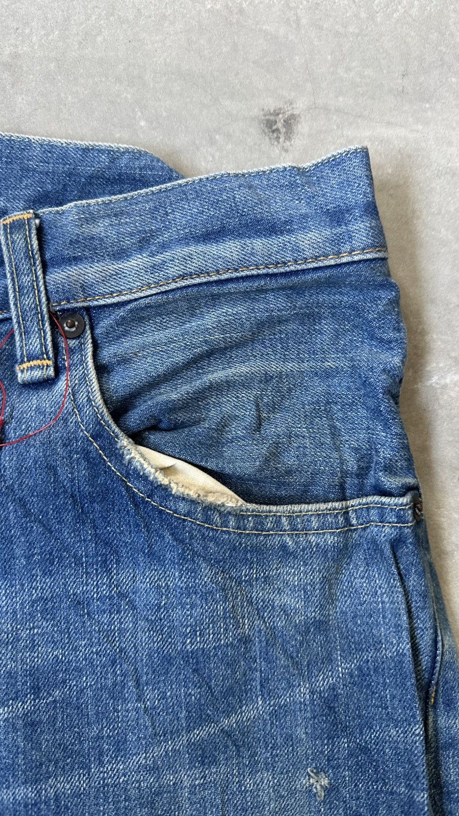 Ordinary Fits ORDINARY FITS DISTRESSED DENIM PANT Size US 38 / EU 54 - 6 Thumbnail