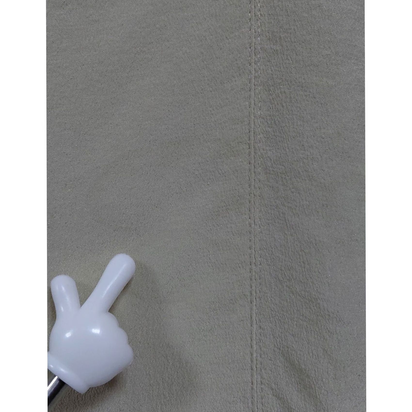 Trippen Crippen Lea Top 100% Silk Beige Sleeveless Women's Size S Size S / US 4 / IT 40 - 6 Thumbnail