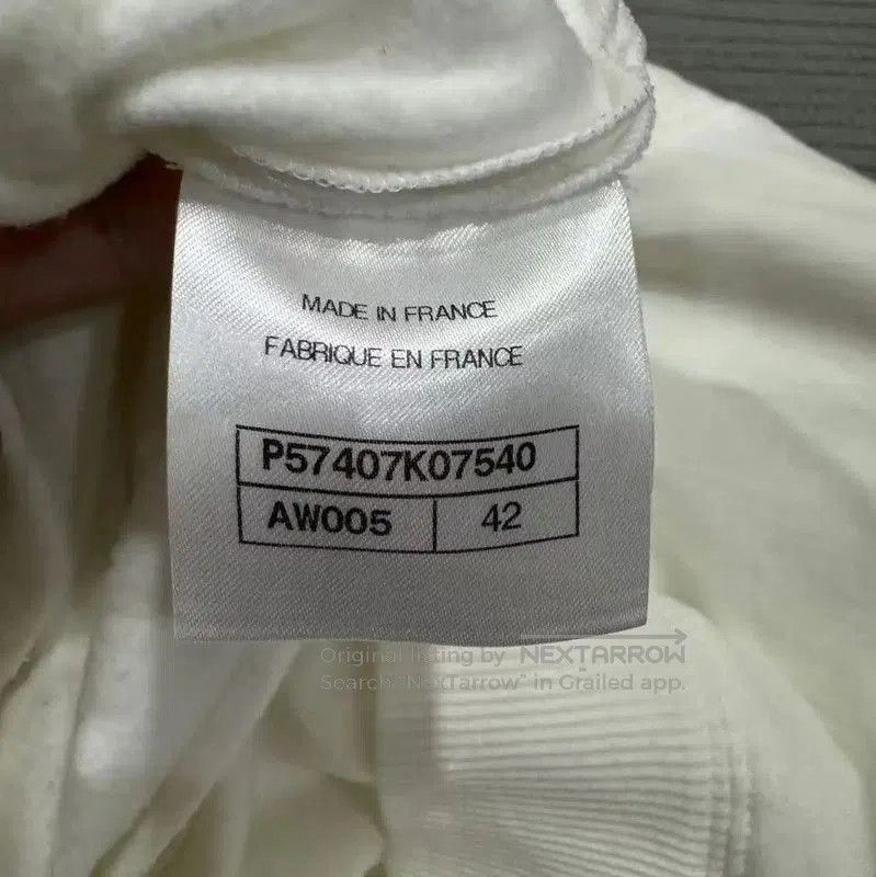 Chanel Chanel White Cotton Sweatshirt for Women . Size L / US 10 / IT 46 - 6 Thumbnail