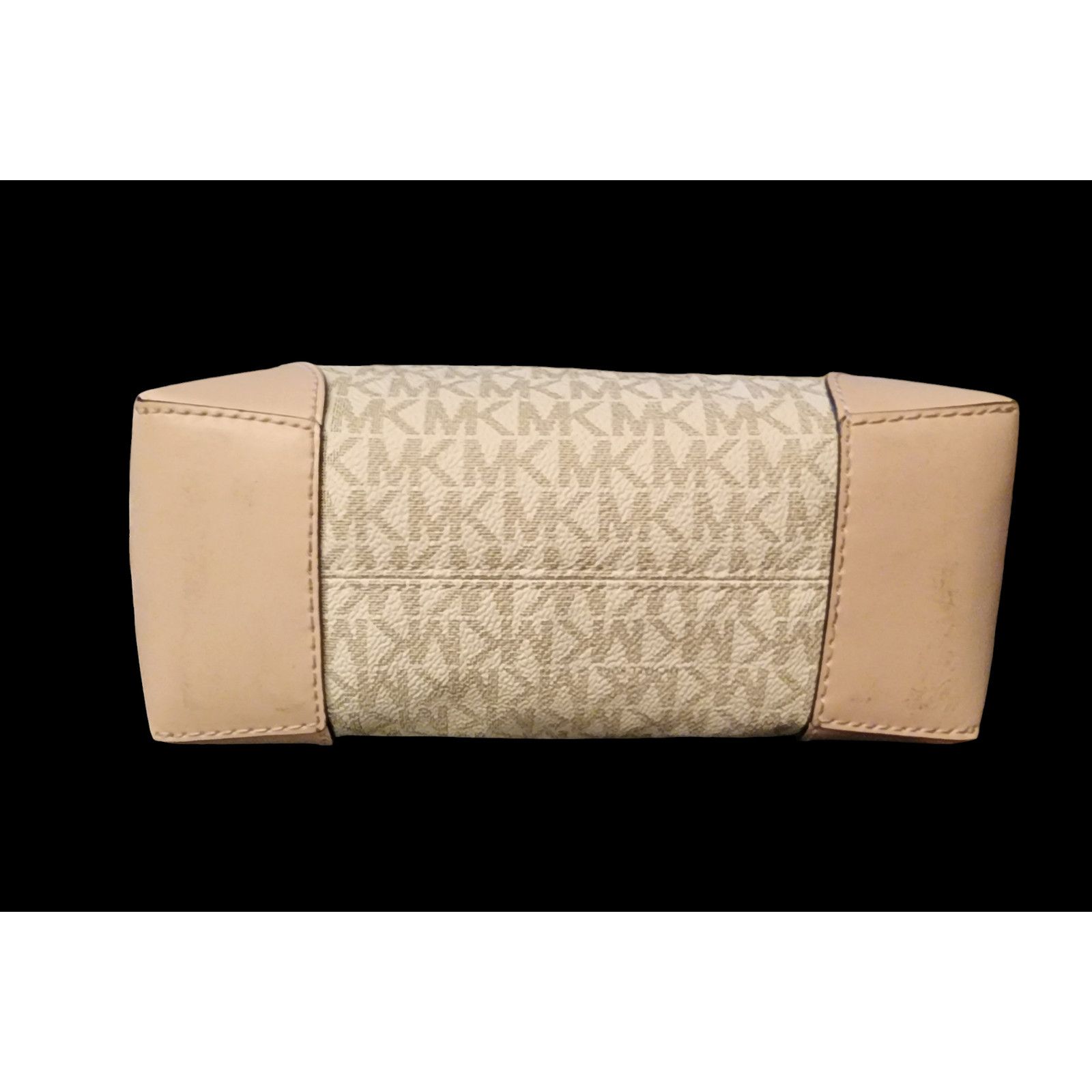 Michael Kors Michael Kors Eva small Handbag coated canvas and leather Size ONE SIZE - 5 Thumbnail