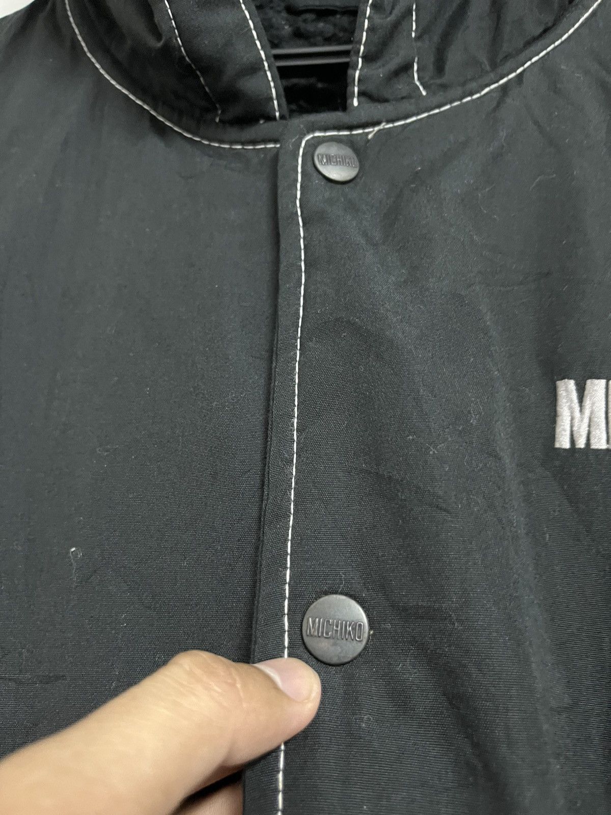 Michiko Koshino London 💥💥CRAZY BIG LOGO Michiko London Long HEAVY Jackets Size US L / EU 52-54 / 3 - 12 Thumbnail