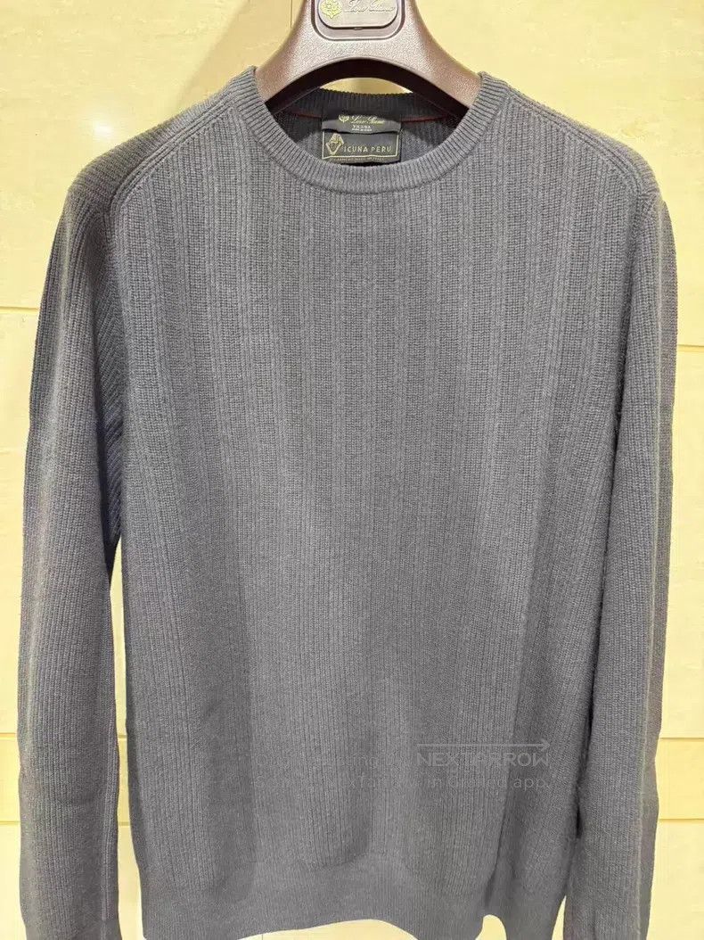 Loro Piana Loro Piana Men's Vicuña Camel Hair Sweater 100% Vicuña Cam Size US M / EU 48-50 / 2 - 1 Thumbnail