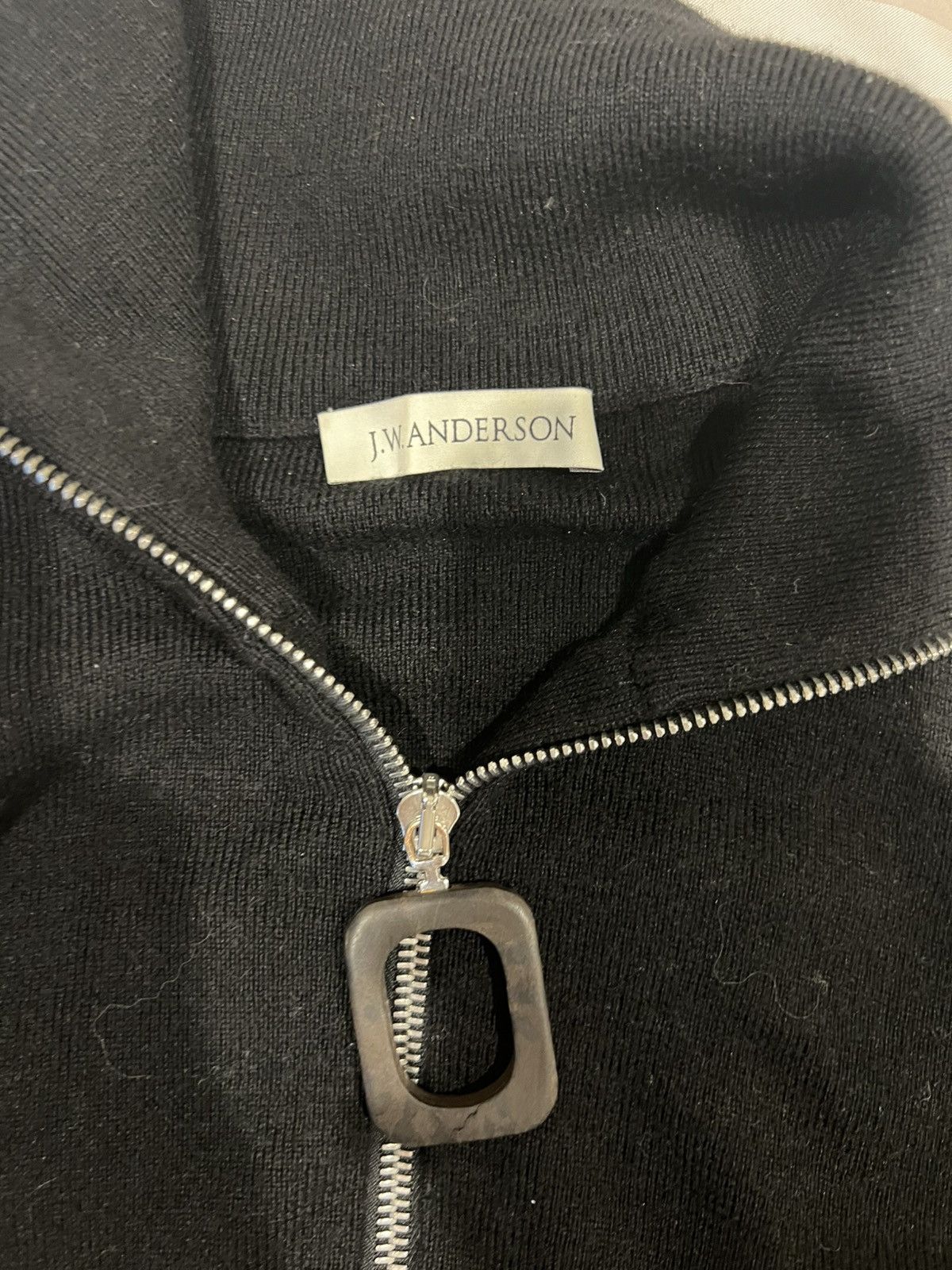 JW Anderson JWA Classic Half Zip Merino Black Size US S / EU 44-46 / 1 - 3 Thumbnail