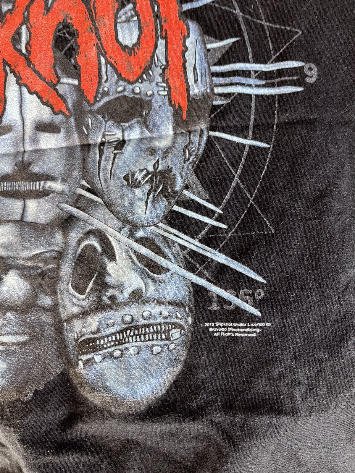 Fruit Of The Loom Men’s shirt Merch Slipknot size S 2013s music Size US S / EU 44-46 / 1 - 6 Thumbnail