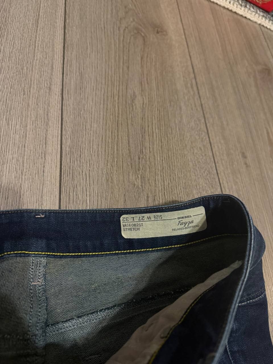 Diesel diesel fayza jeans W27 L32 Relaxed Boyfriend Stretch Blue Size US 27 - 4 Thumbnail