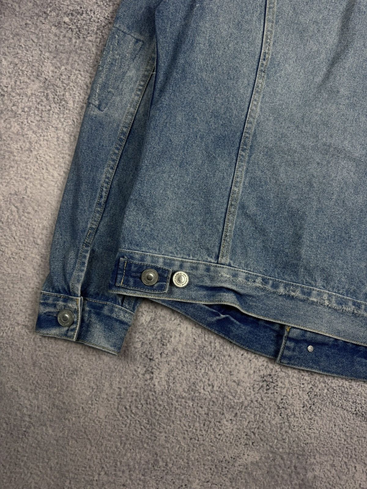 Allsaints All Saints Spitalfields Dustout Distressed Denim Jacket Size US M / EU 48-50 / 2 - 18 Thumbnail