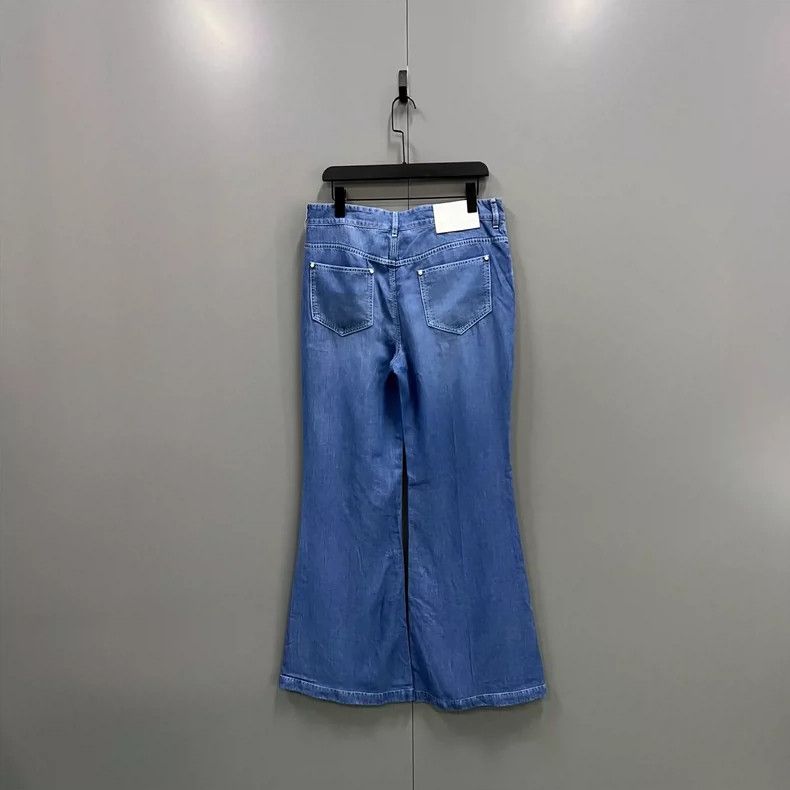 Louis Vuitton Louis Vuitton size US 48 Washed logo embroidered slacks pan Size US 32 / EU 48 - 2 Thumbnail