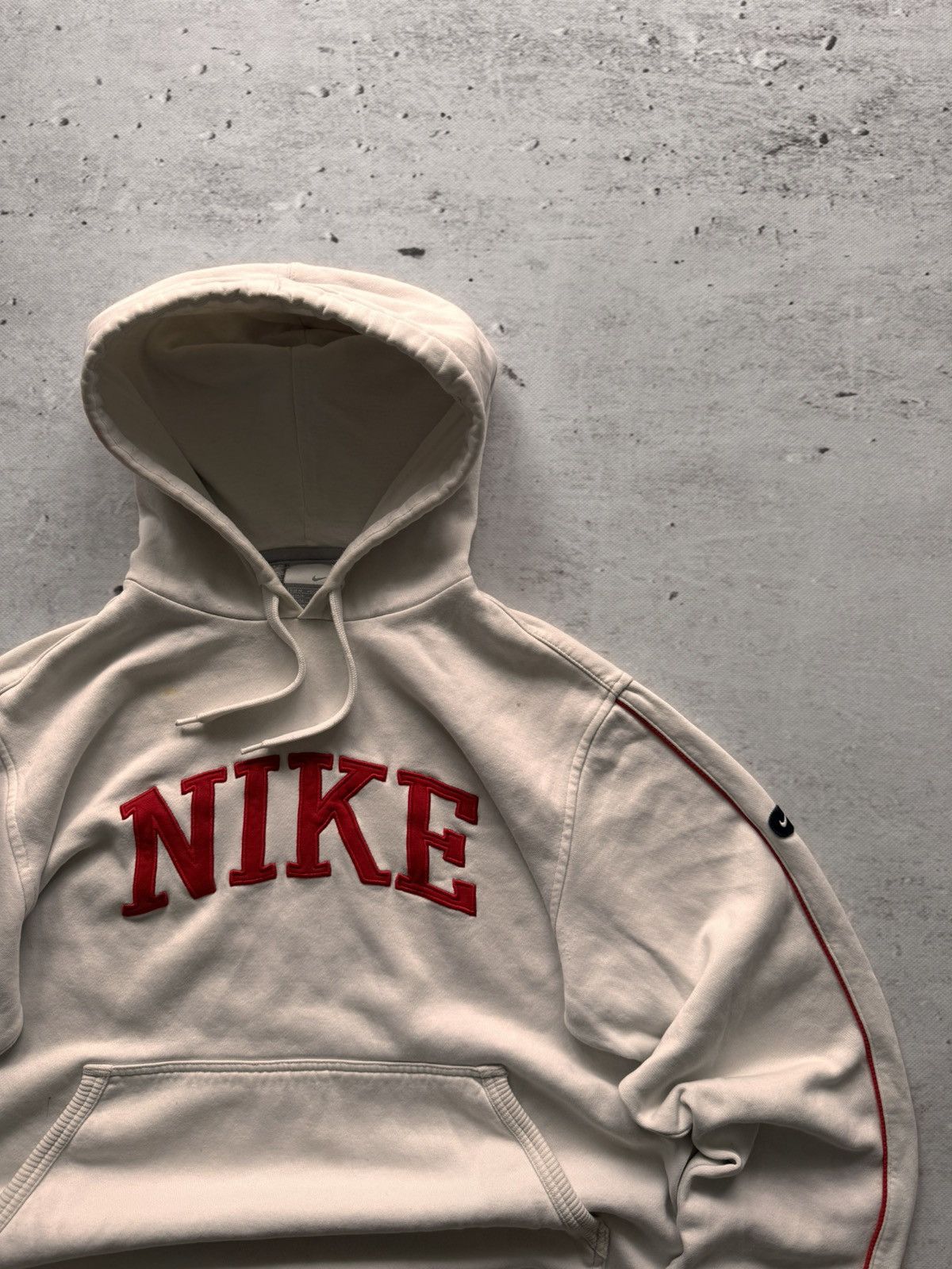 Nike × Vintage NIKE VINTAGE CENTER LOGO OVERSIZE BOXY HOODIE Size US M / EU 48-50 / 2 - 3 Thumbnail