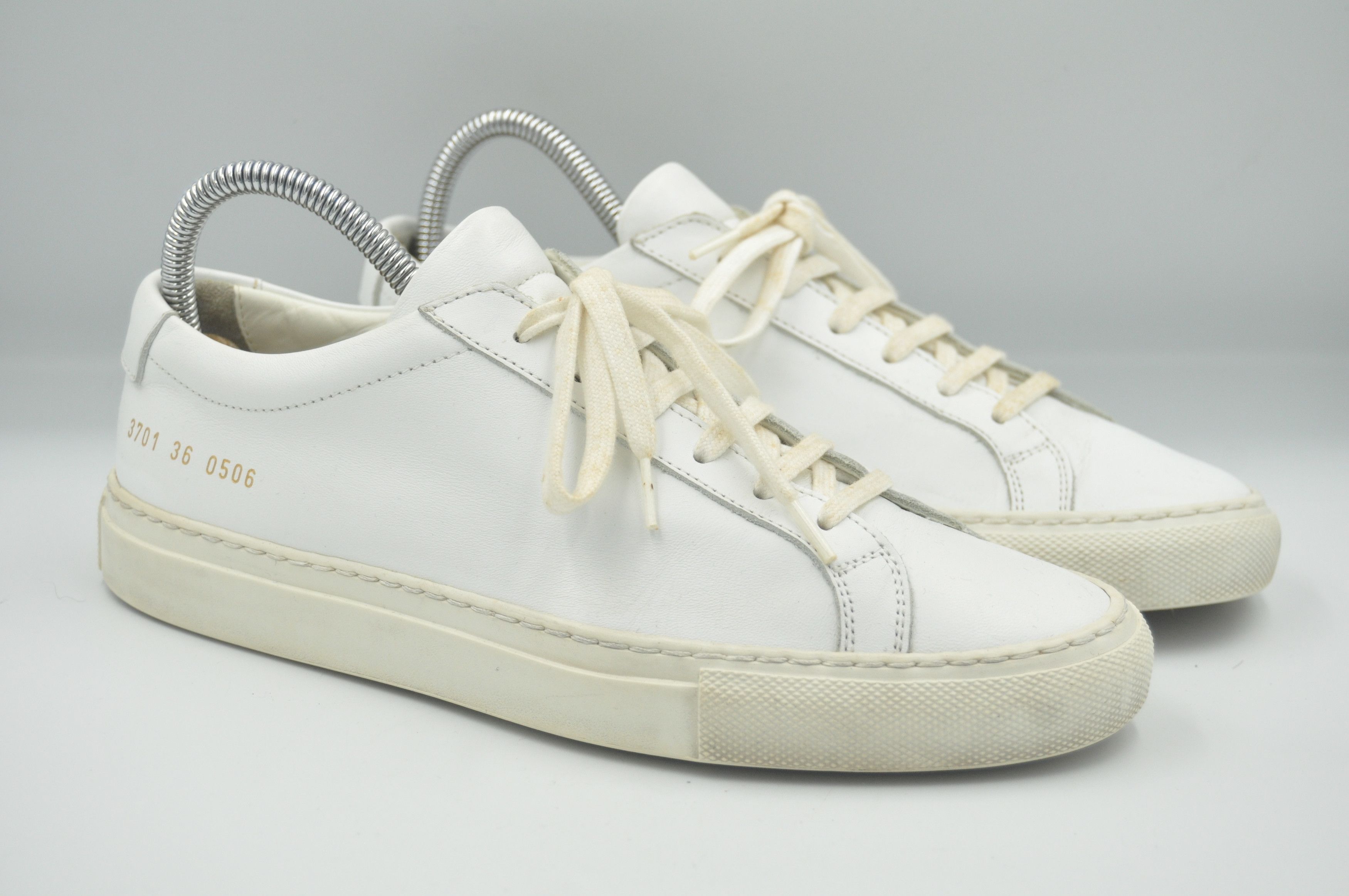 image of Common Projects x Woman By Common Projects - Original Achilles Low Shoes in White, Women's (Size 6)