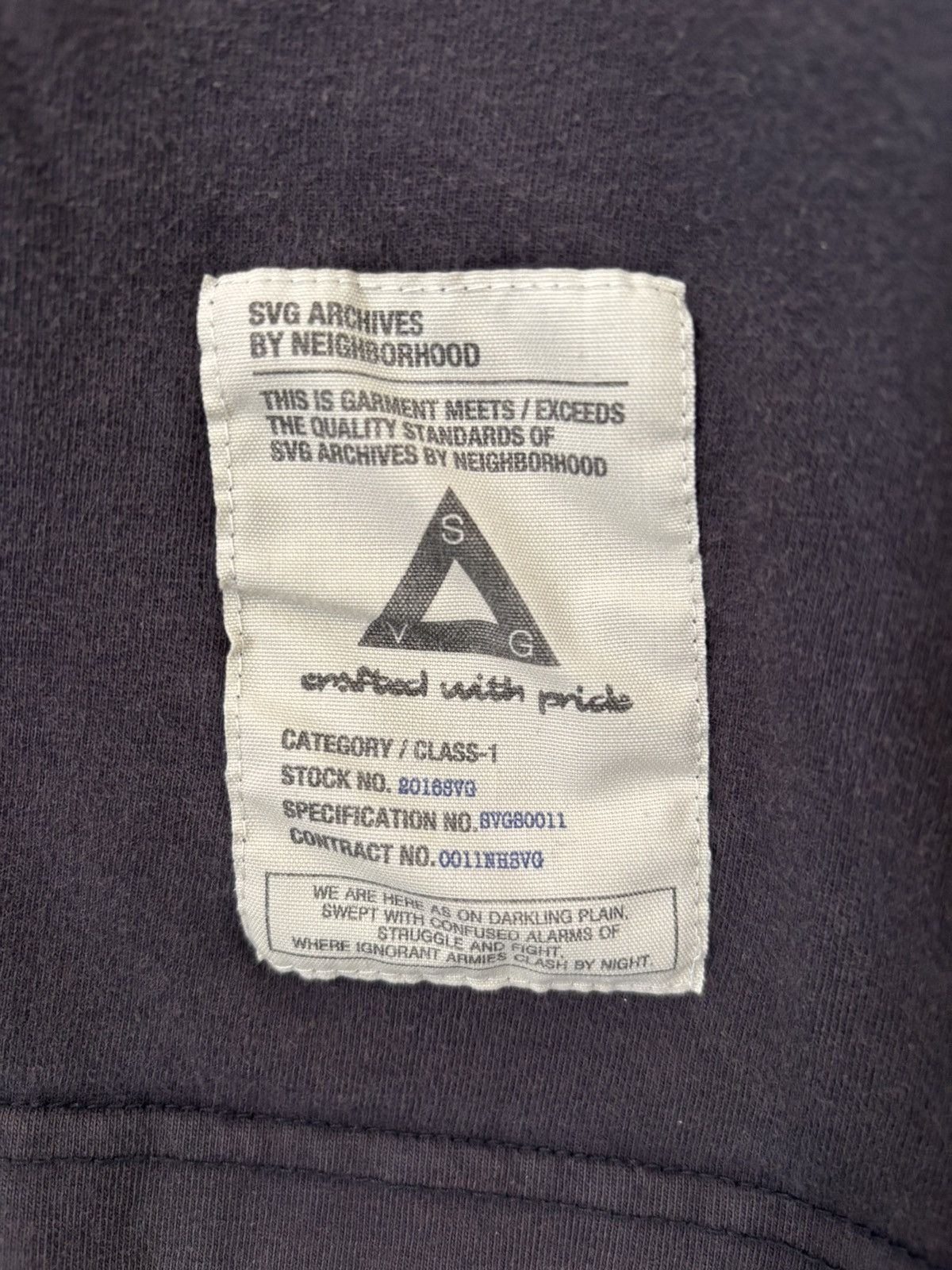 Japanese Brand × Neighborhood SVG Archives by Neighborhood T shirt Size US L / EU 52-54 / 3 - 2 Thumbnail