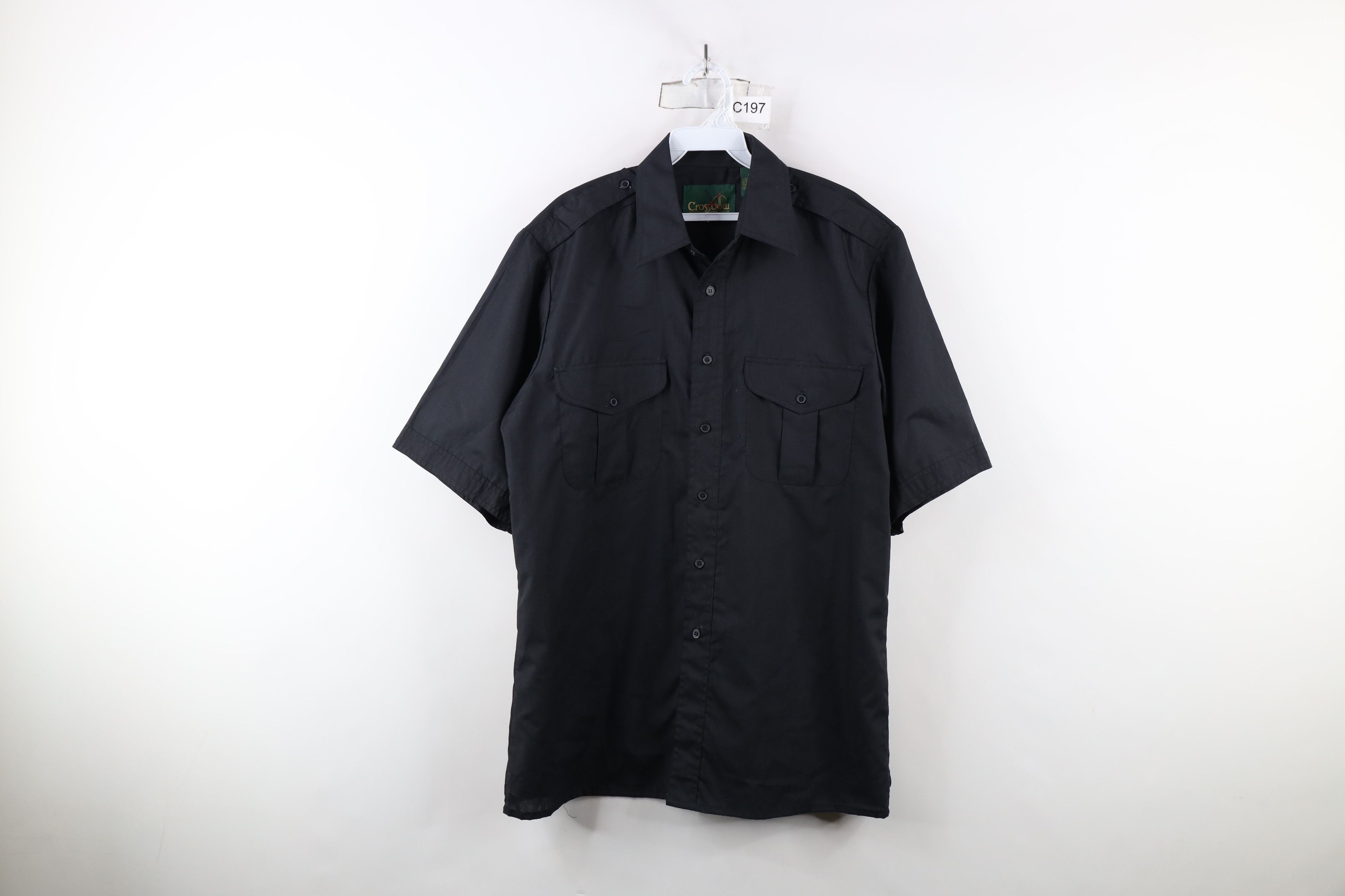 Vintage Vintage 90s Streetwear Military Safari Bush Button Shirt Size US M / EU 48-50 / 2 - 1 Thumbnail
