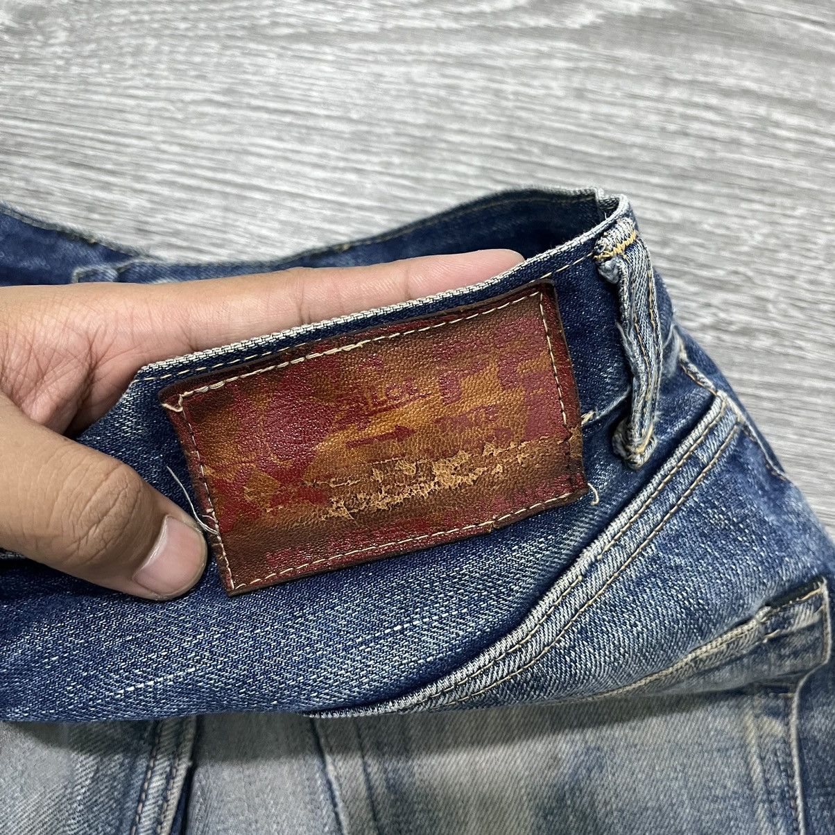 HOLLYWOOD RANCH MARKET 90s Iron H.K Market Selvedge Denim Pant Size US 31 - 11 Thumbnail