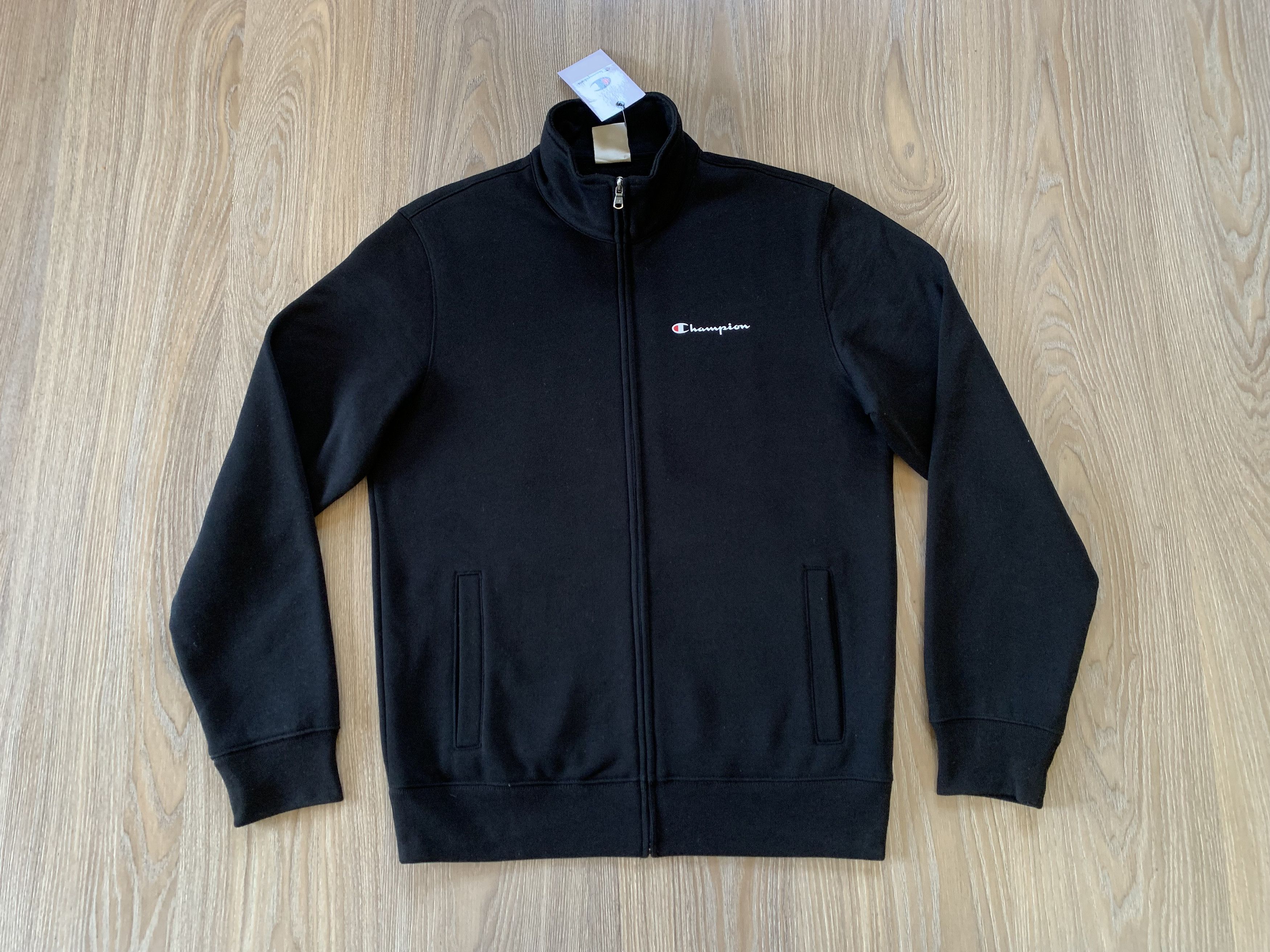 Champion Champion New Black Zip Sweatshirt Size US S / EU 44-46 / 1 - 2 Thumbnail