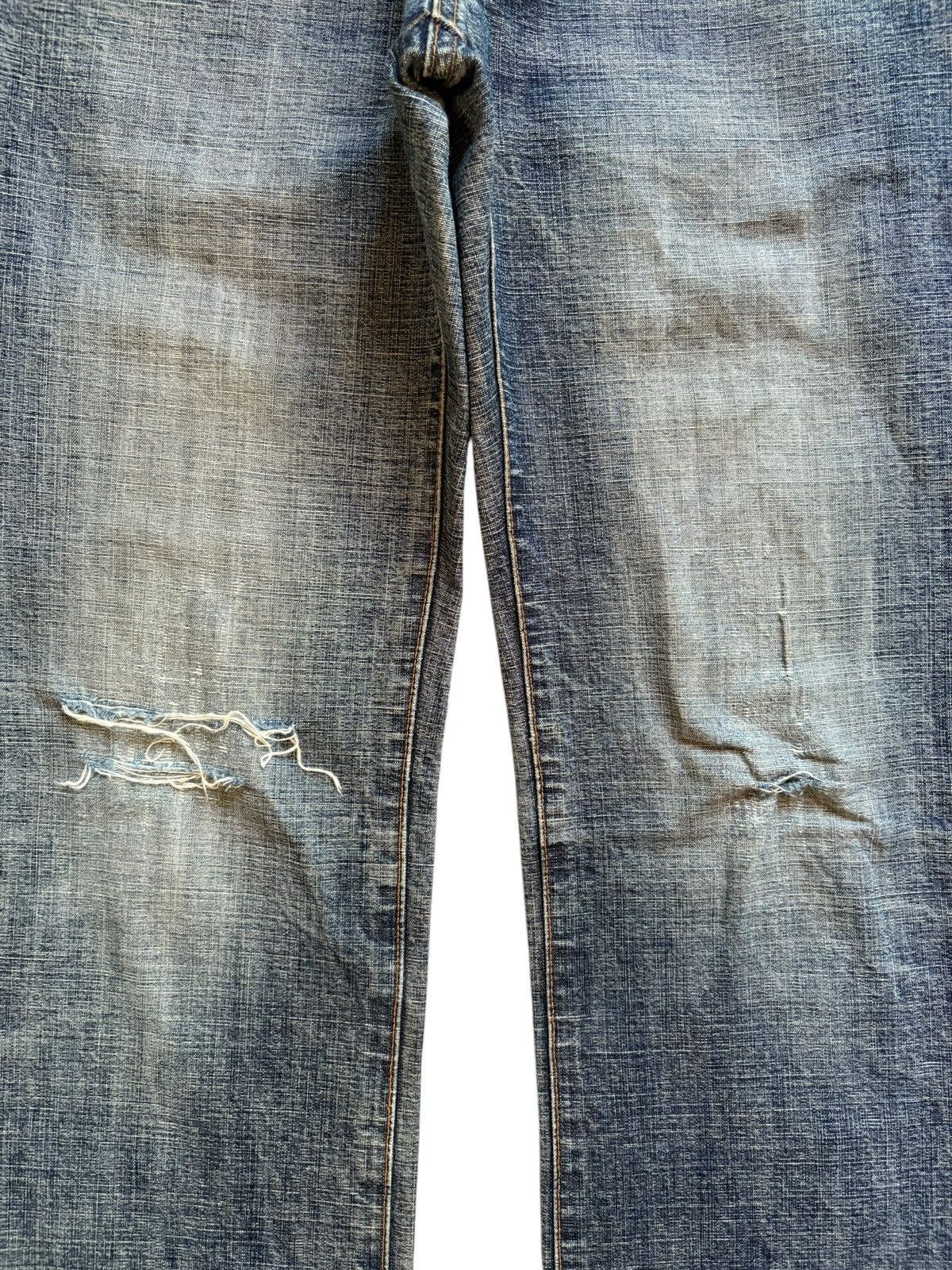 Japanese Brand × Morgan Homme Vintage Japanese Morgan Homme Mud Wash Distressed Jeans Size US 31 - 5 Thumbnail