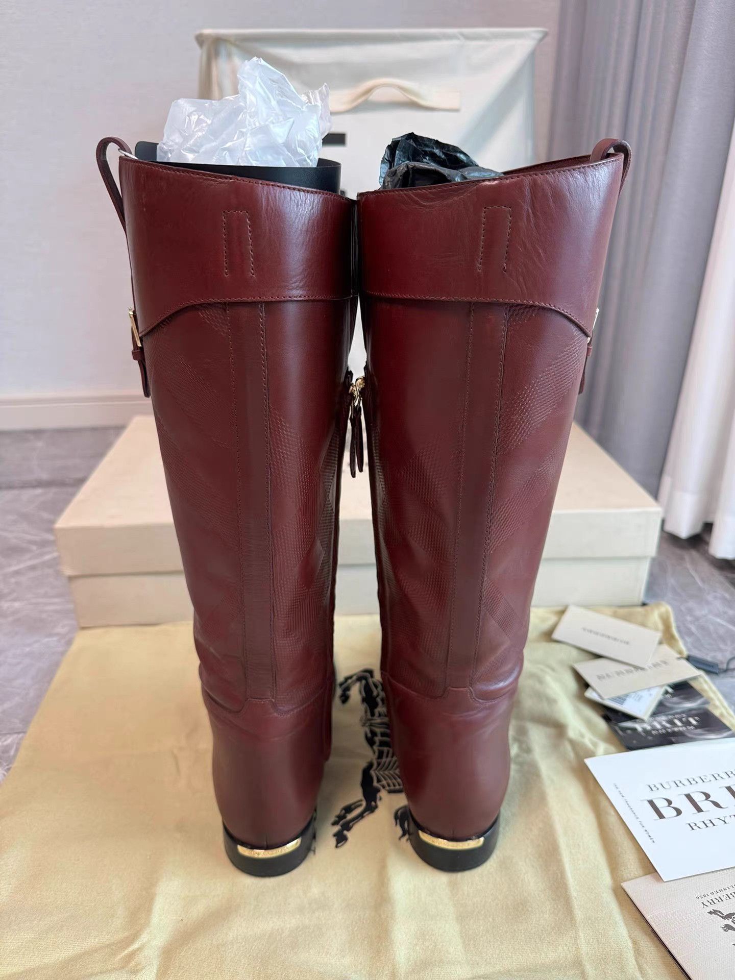Burberry Burberry Riding Boots K6 Size US 8 / IT 38 - 4 Thumbnail
