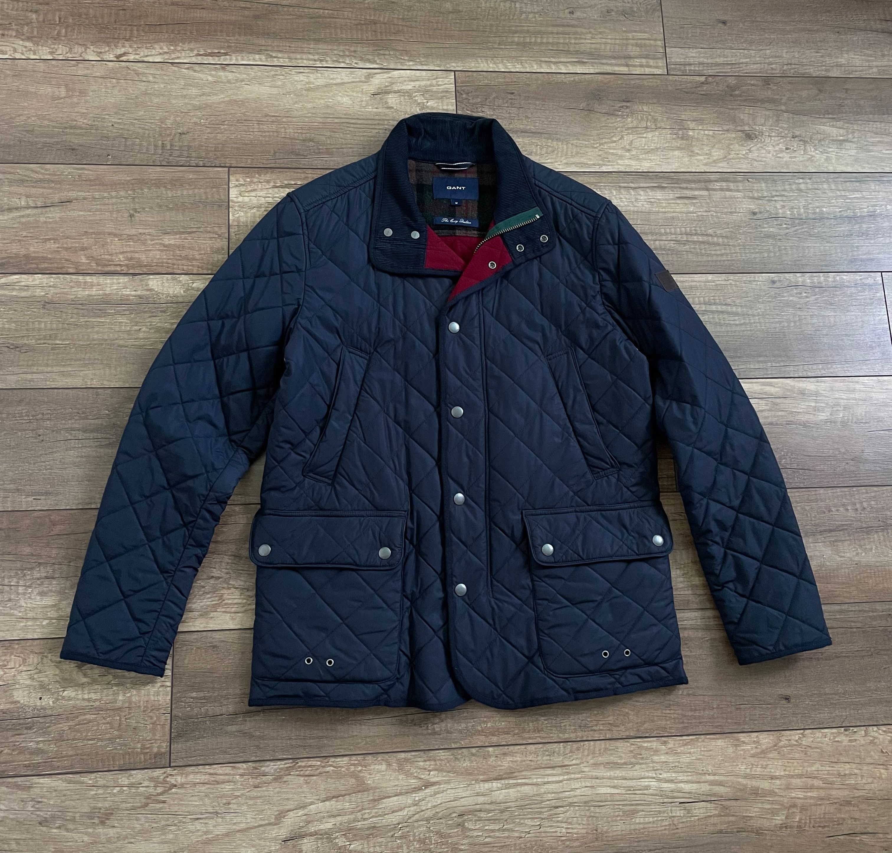 Gant Gant The Cozy Quilter Insulated Blue Quilt Jacket Coat Size US M / EU 48-50 / 2 - 2 Thumbnail