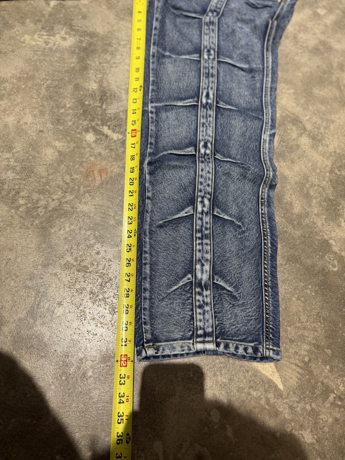 Thug Club THUG CLUB 24AW LINE GOB DENIM PANTS Size 32W STC24PT3201 Size US 32 / EU 48 - 9 Thumbnail