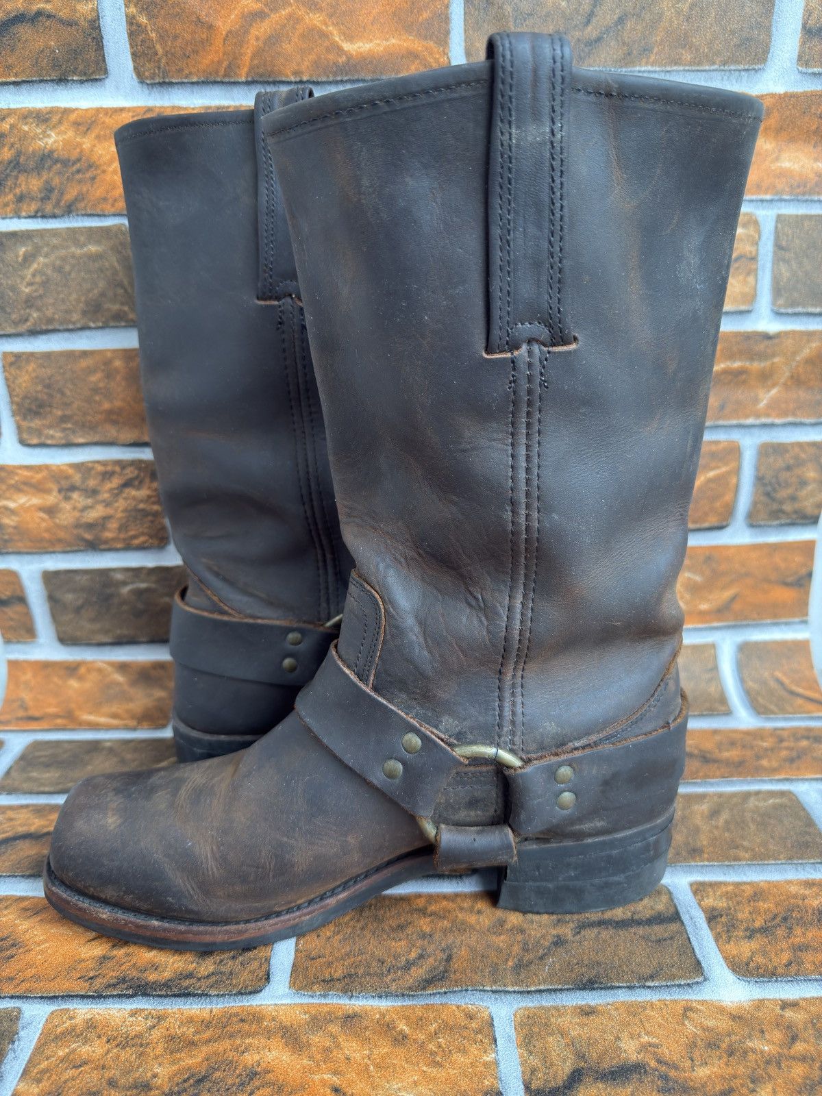Frye Harness biker boots Size US 8 / EU 41 - 15 Thumbnail