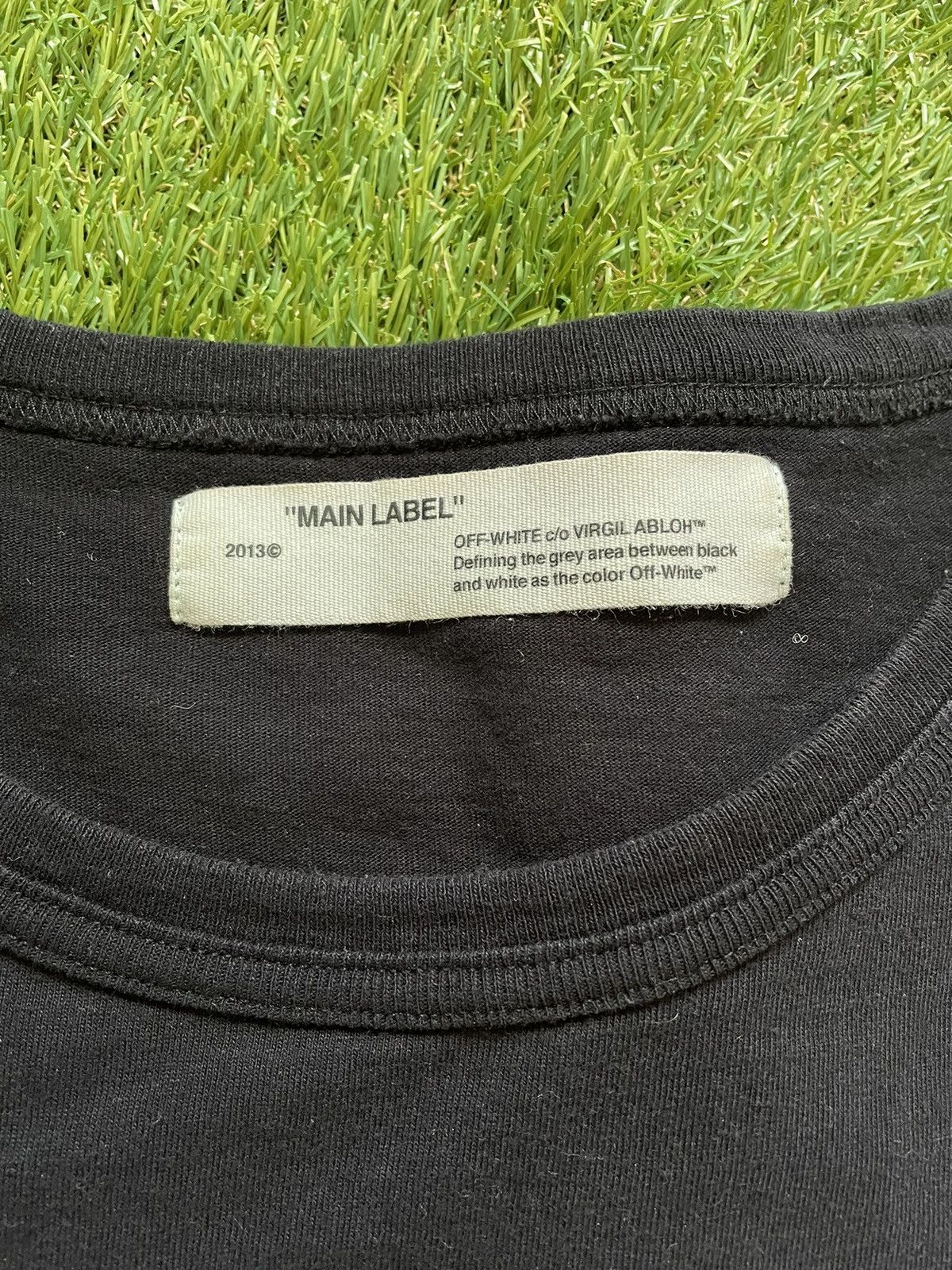 Off-White FW17 OFF WHITE Not Real Seeing Things Graphic T Shirt Mens M Size US M / EU 48-50 / 2 - 4 Thumbnail