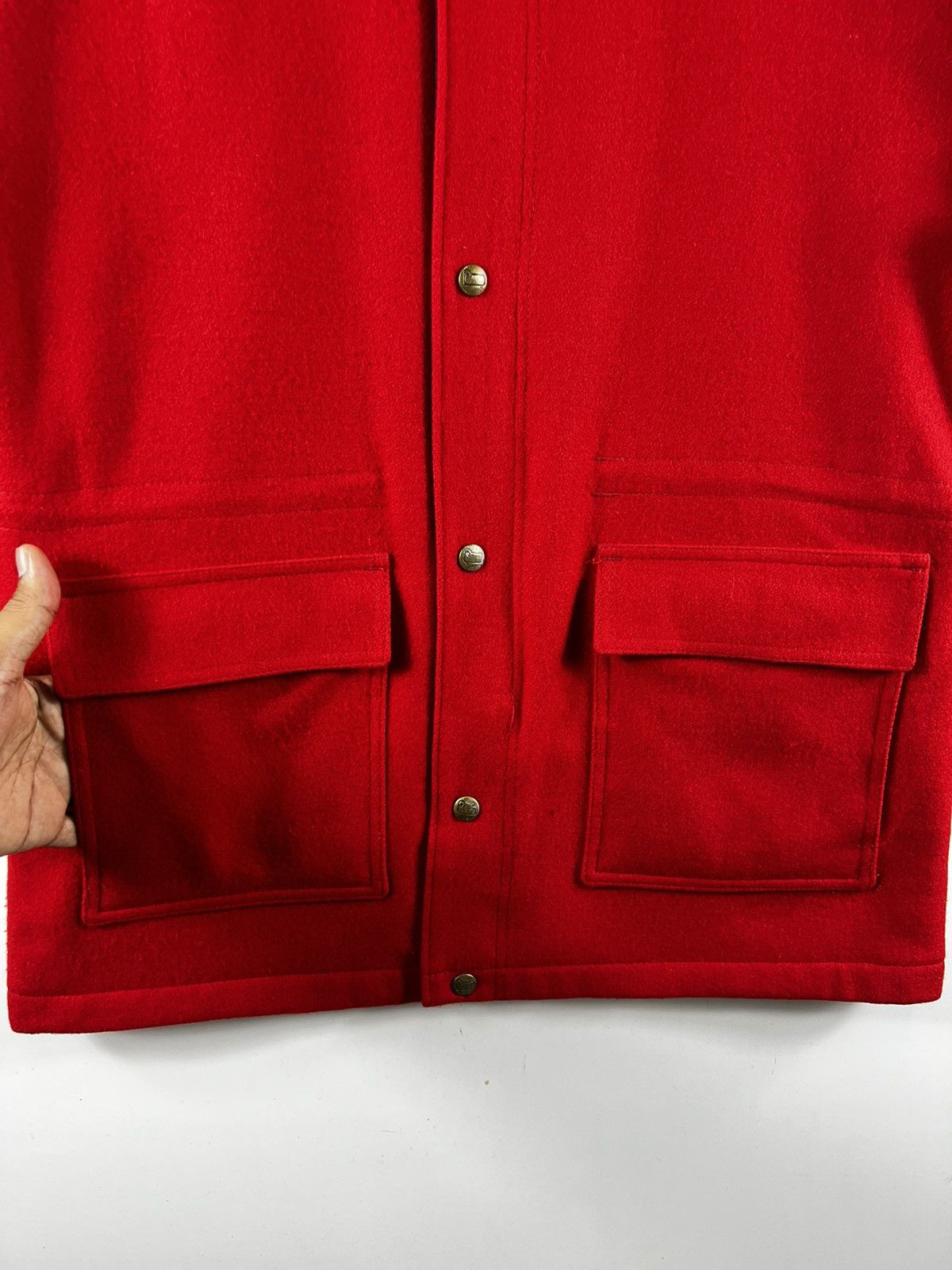 Vintage 🔥 Vintage 90's Woolrich Woman Made ij USA Barncoat - M Size M / US 6-8 / IT 42-44 - 5 Thumbnail