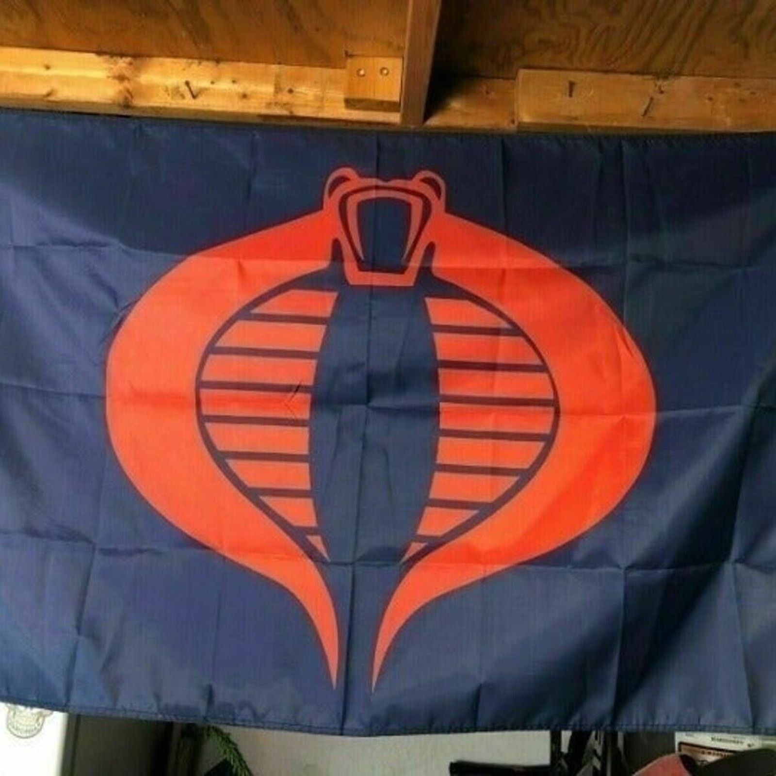 Other Cobra Commander 5ft GI Joe Flag Size ONE SIZE - 3 Thumbnail