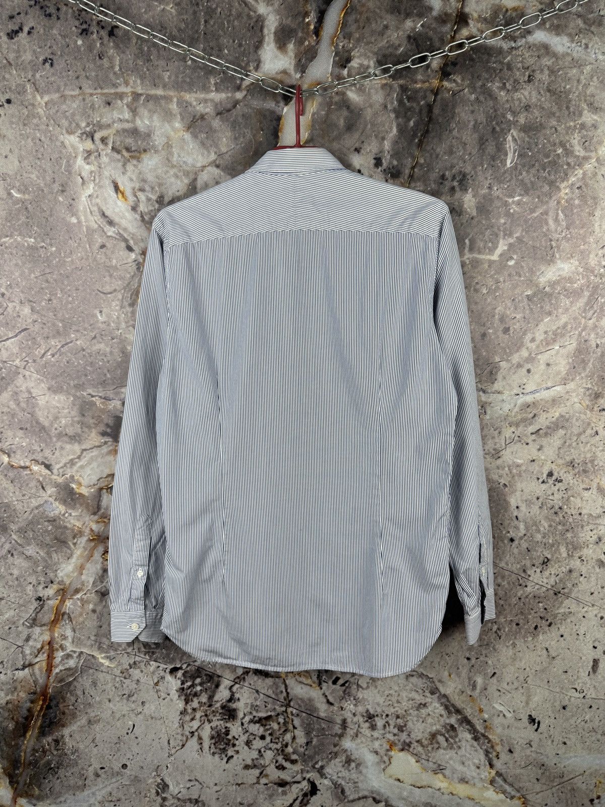 Other Nigel Hall Men’s Classic Pinstripe Button-Down Shirt Size M Size US M / EU 48-50 / 2 - 8 Thumbnail