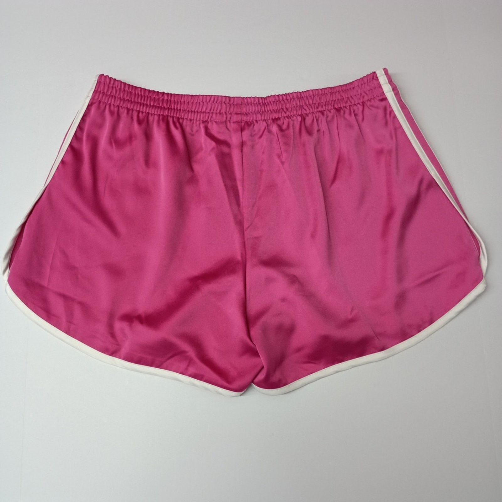 Adidas Adidas Women’s 3-Stripes Shorts Size XL Purple Pull On Size 34" / US 12 / IT 48 - 6 Thumbnail