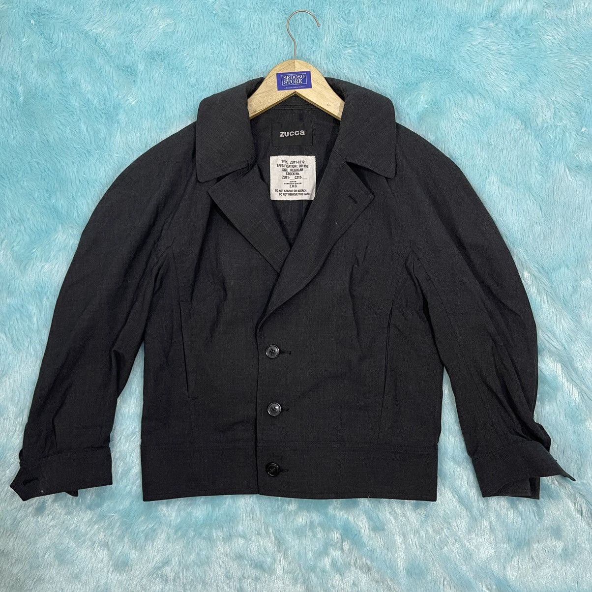 Zucca Zucca Black Jacket Size M / US 6-8 / IT 42-44 - 1 Thumbnail