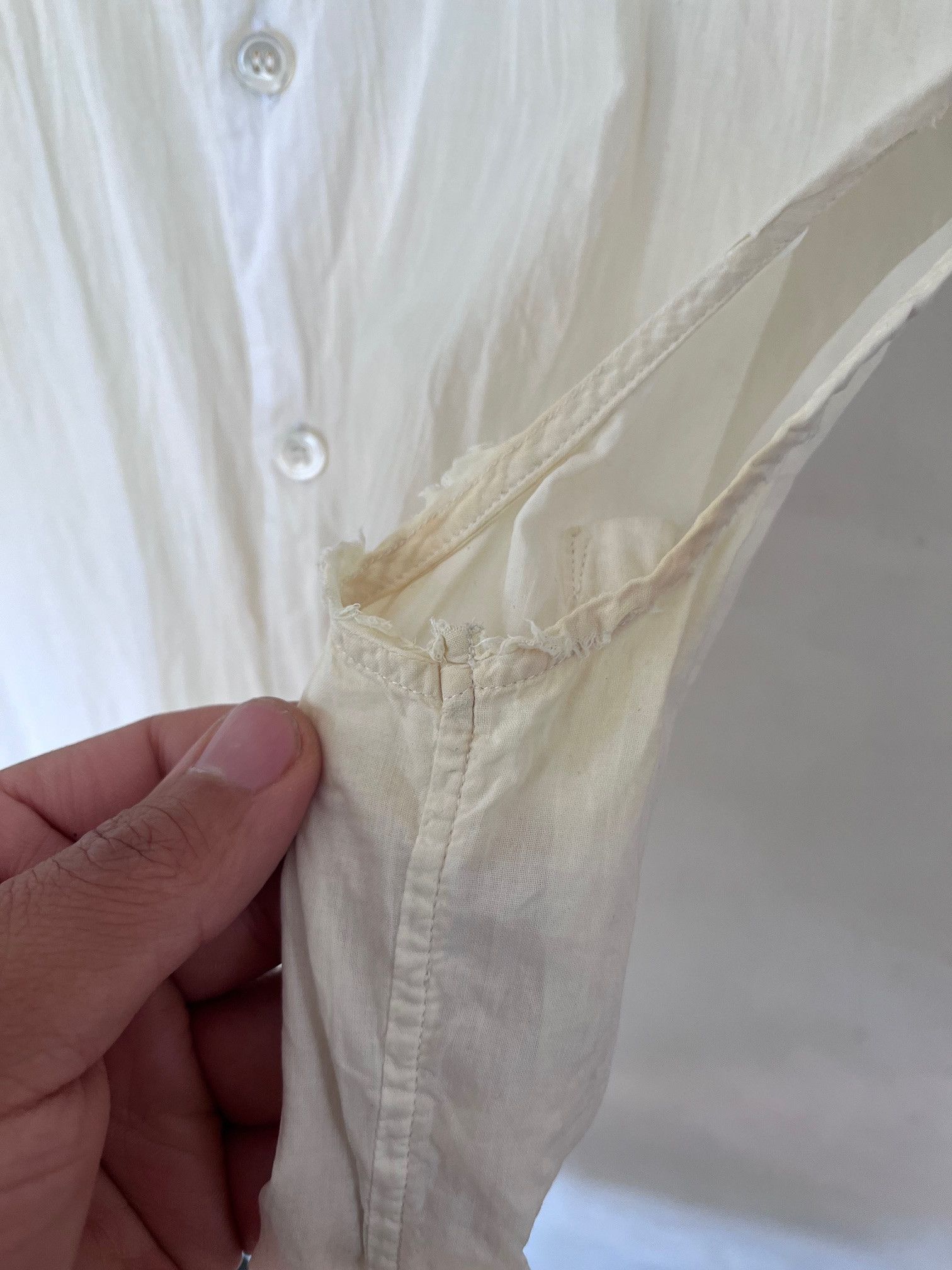 Ann Demeulemeester DELETING SOON - RARE VINTAGE SLEEVELESS SHIRT Size US XS / EU 42 / 0 - 3 Thumbnail