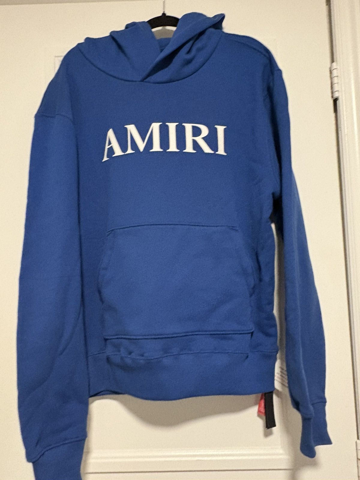 Amiri NEW Amiri Core Logo Blue Heavyweight Hoodie Size X-LARGE Size US XL / EU 56 / 4 - 2 Thumbnail