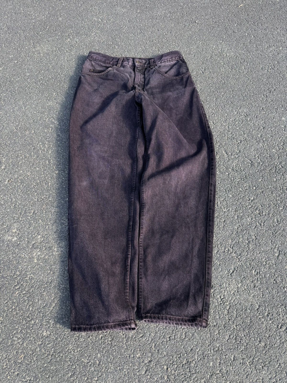 Mustang Mustang Purple Wash Denim Jeans 33x32 Japanese Levis Haze Size US 33 - 8 Thumbnail