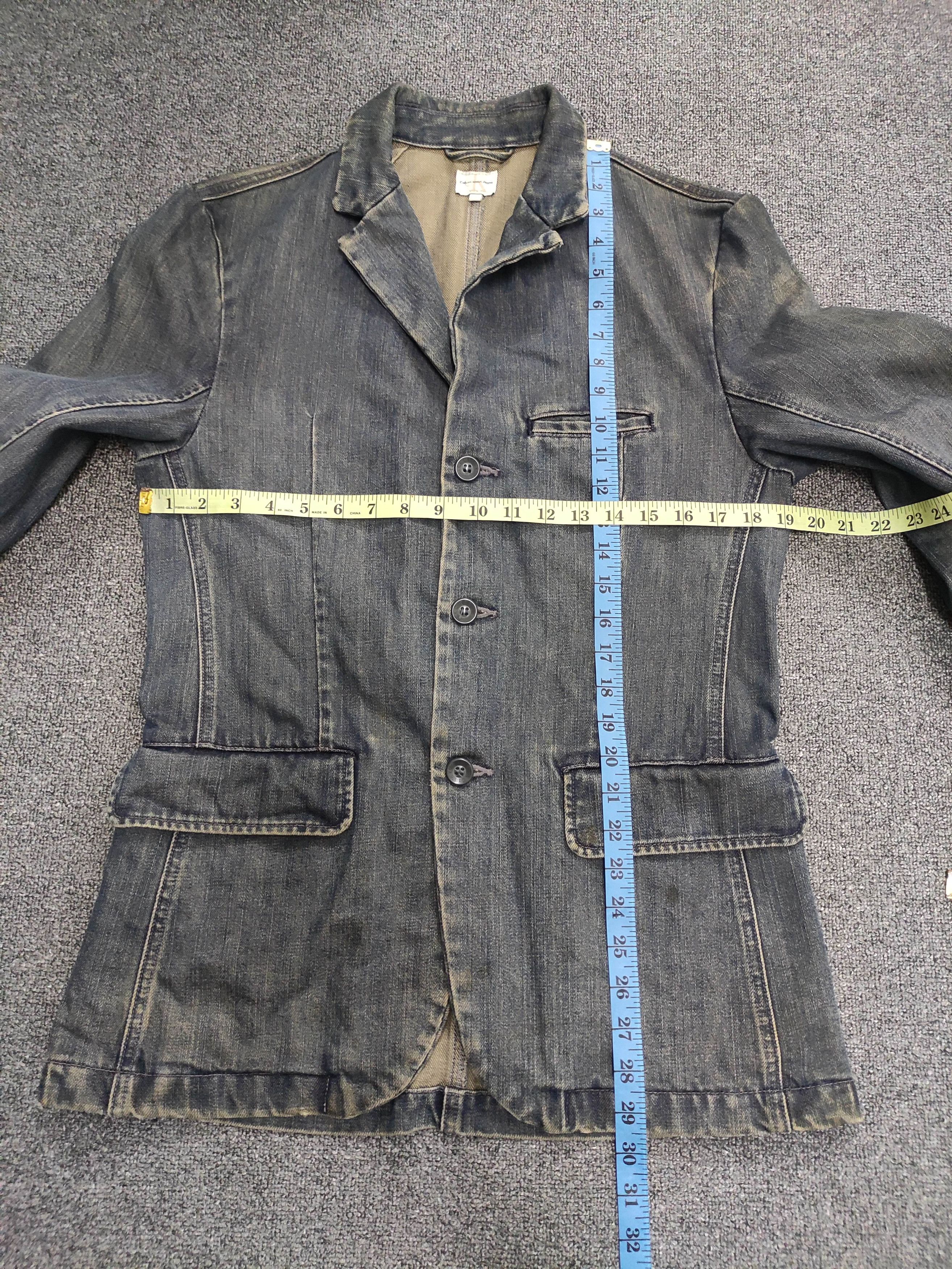 Calvin Klein Vintage Calvin Klein Denim Coat Jacket Size US M / EU 48-50 / 2 - 12 Thumbnail