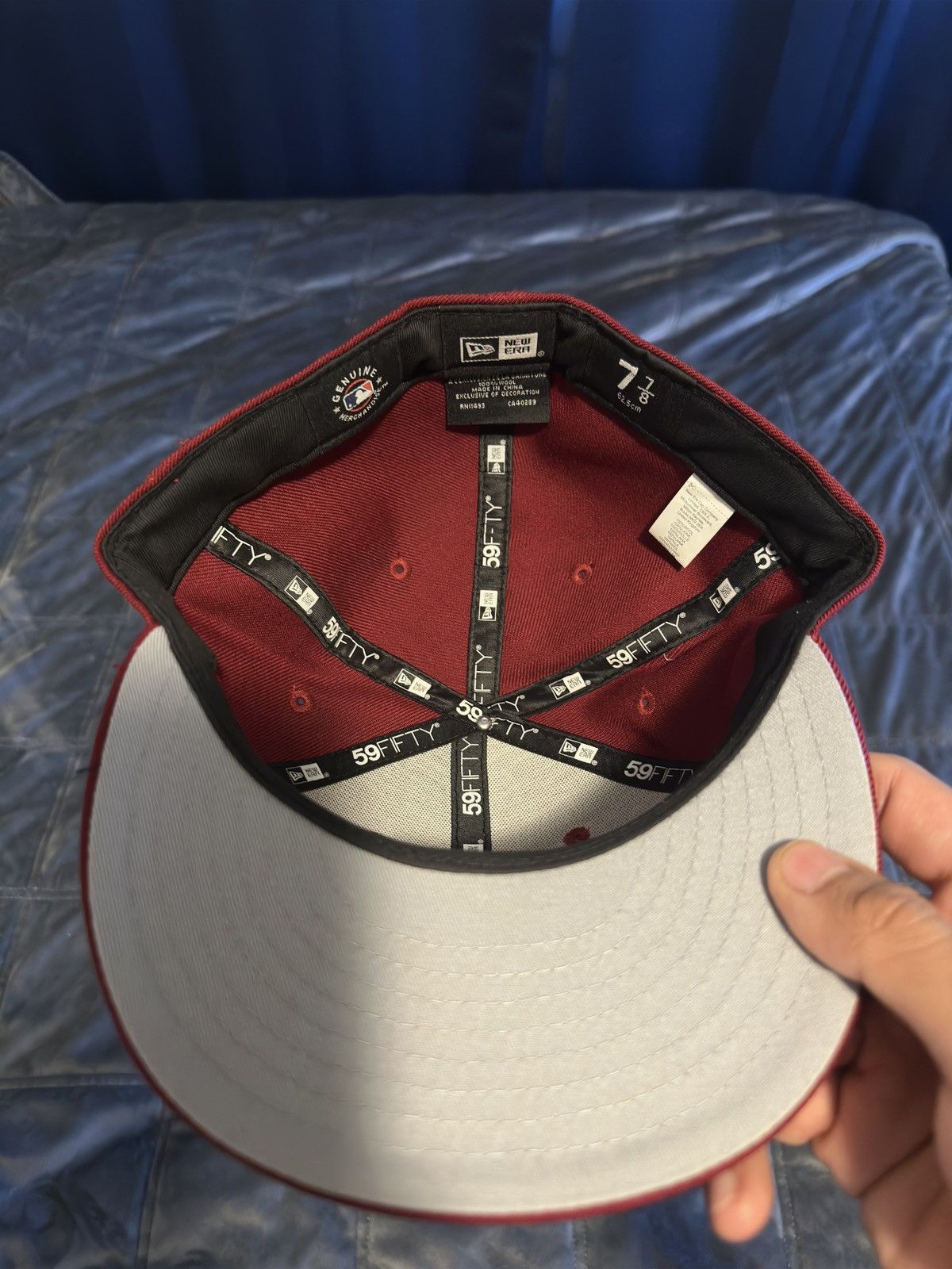 New Era New Era Arizona Diamondbacks 7 7/8 Fitted Hat Size ONE SIZE - 4 Thumbnail