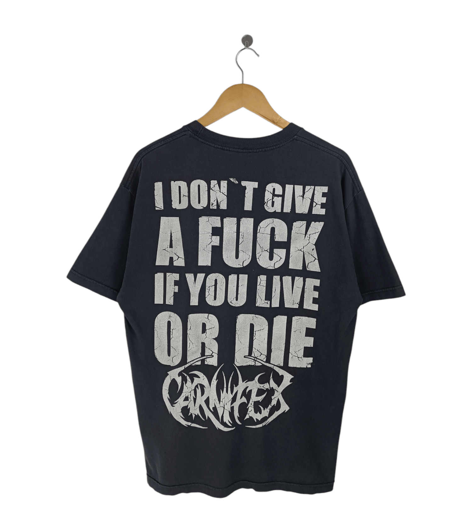 Band Tees VINTAGE FADED CARNIFEX DEATHCORE TEE lorna oceano grin Size US L / EU 52-54 / 3 - 1 Thumbnail