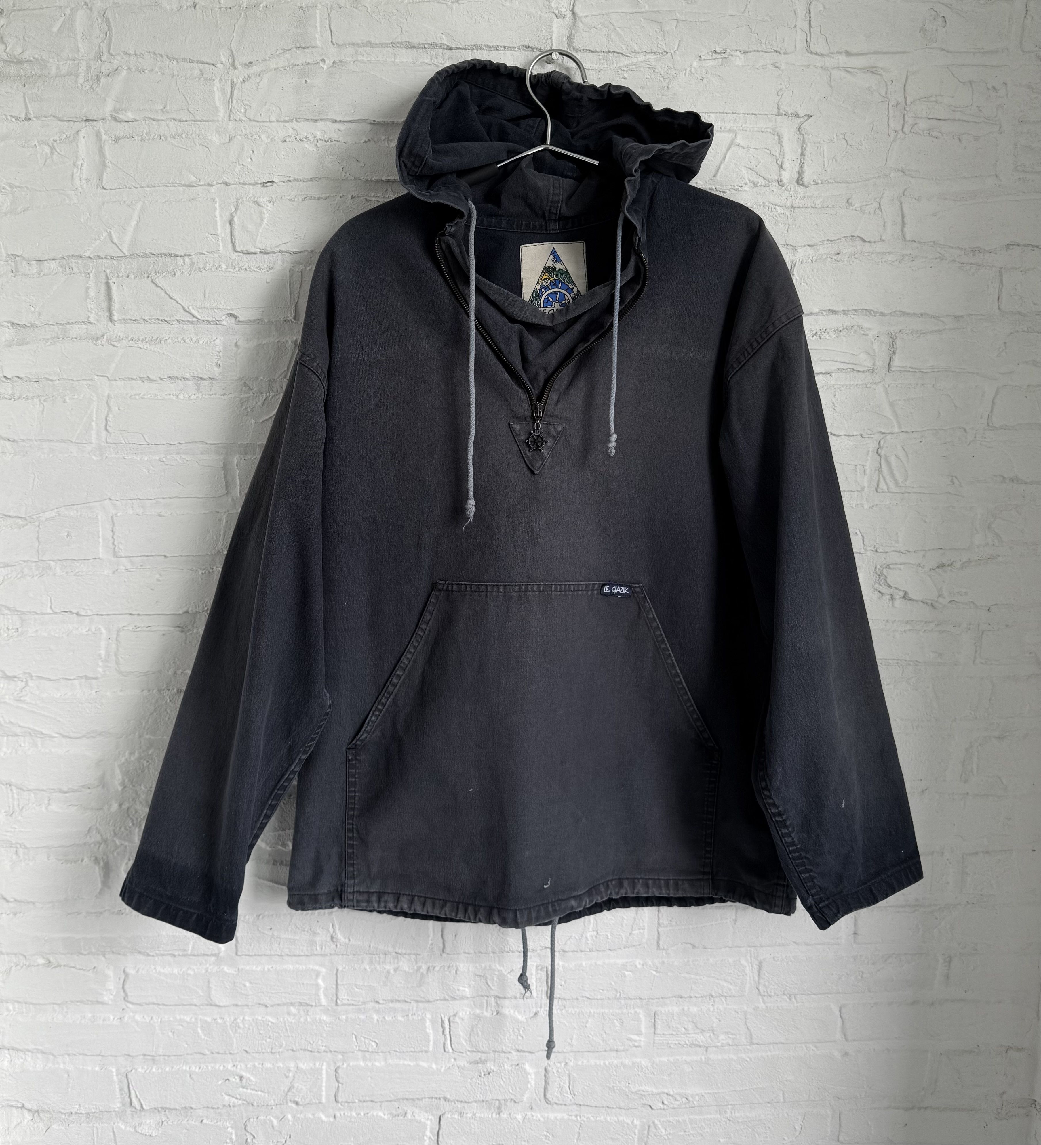 Vintage Vintage 80s Le Glazik French Fisherman Sailor Anorak jacket Size US M / EU 48-50 / 2 - 1 Thumbnail