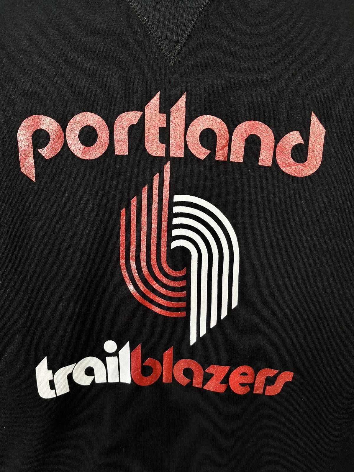 NBA Vintage 90s Portland Trailbalzers Sweatshirt Size US L / EU 52-54 / 3 - 3 Thumbnail