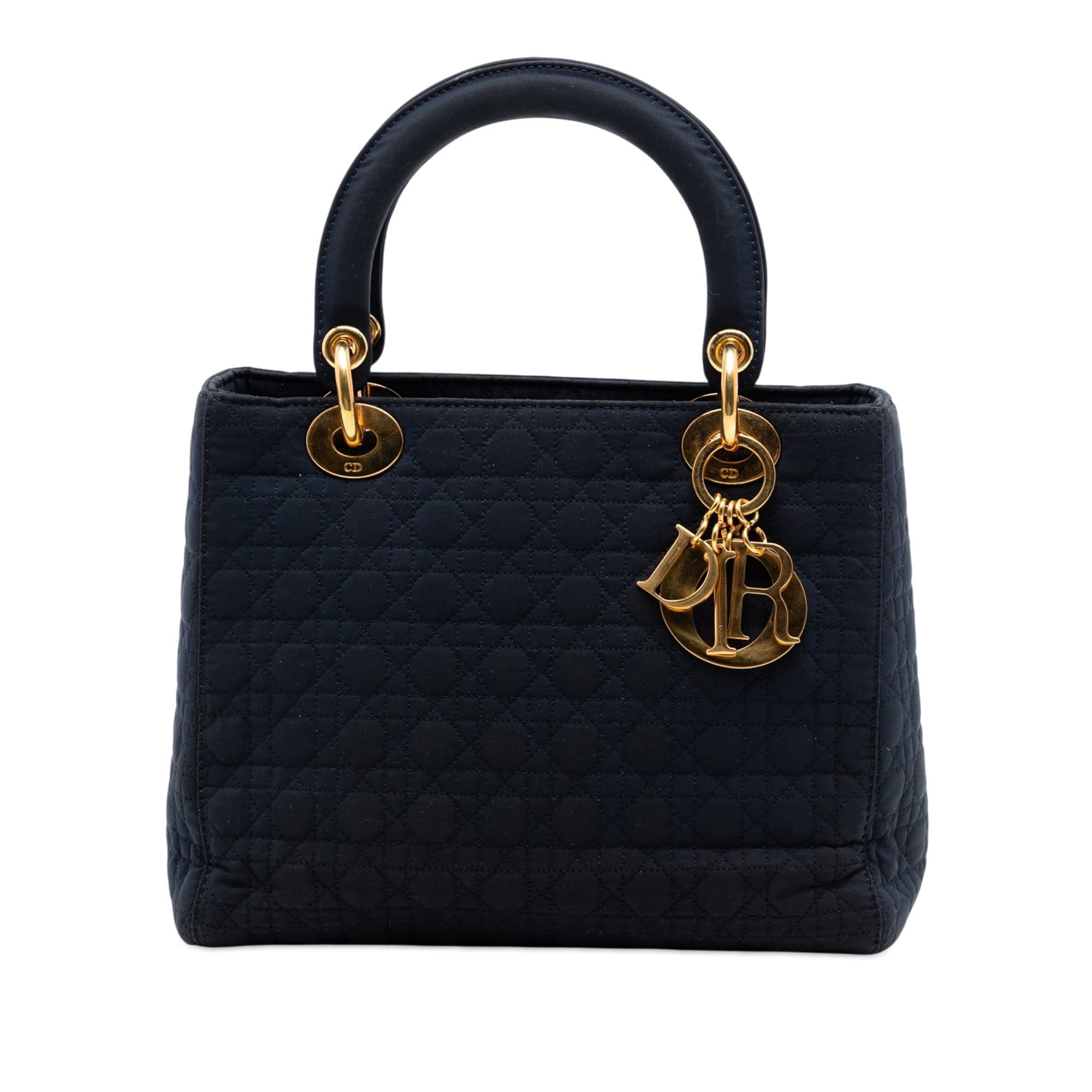 Dior Medium Nylon Microcannage Lady Dior Size ONE SIZE - 1 Thumbnail