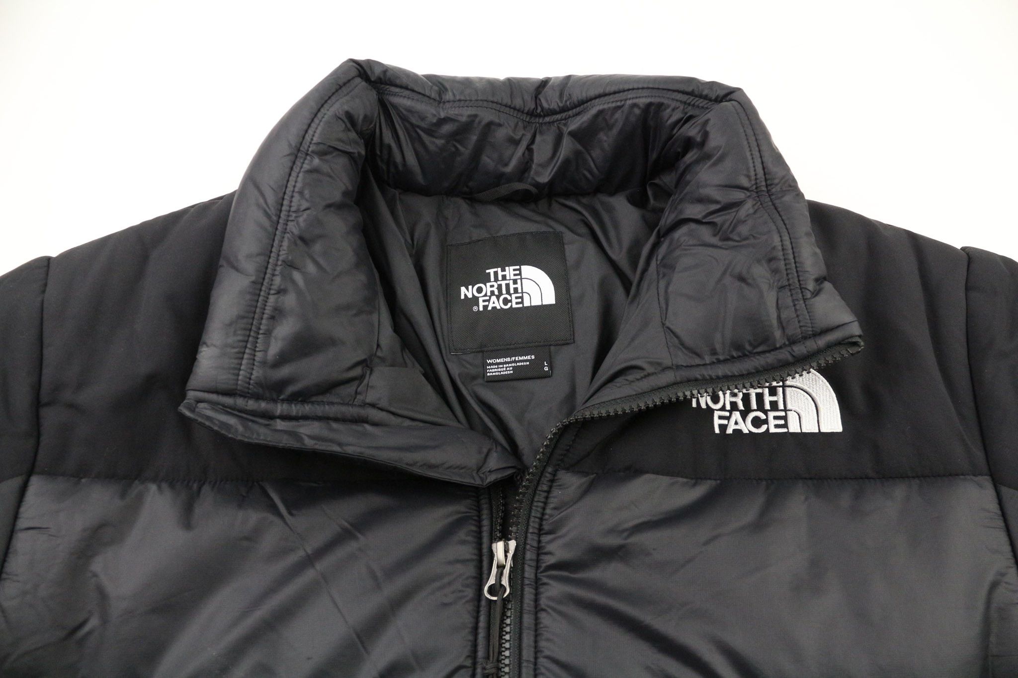 The North Face L Lined High Neck Black Jacket 79666 Size US L / EU 52-54 / 3 - 4 Thumbnail