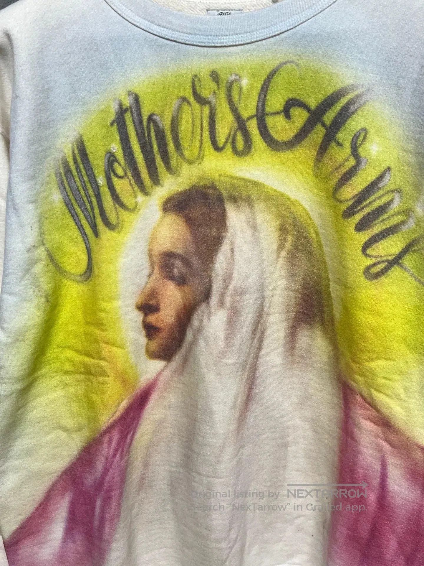 Saint Michael Saint Michael Distressed Washed Hole Sweatshirt. Size US L / EU 52-54 / 3 - 3 Thumbnail