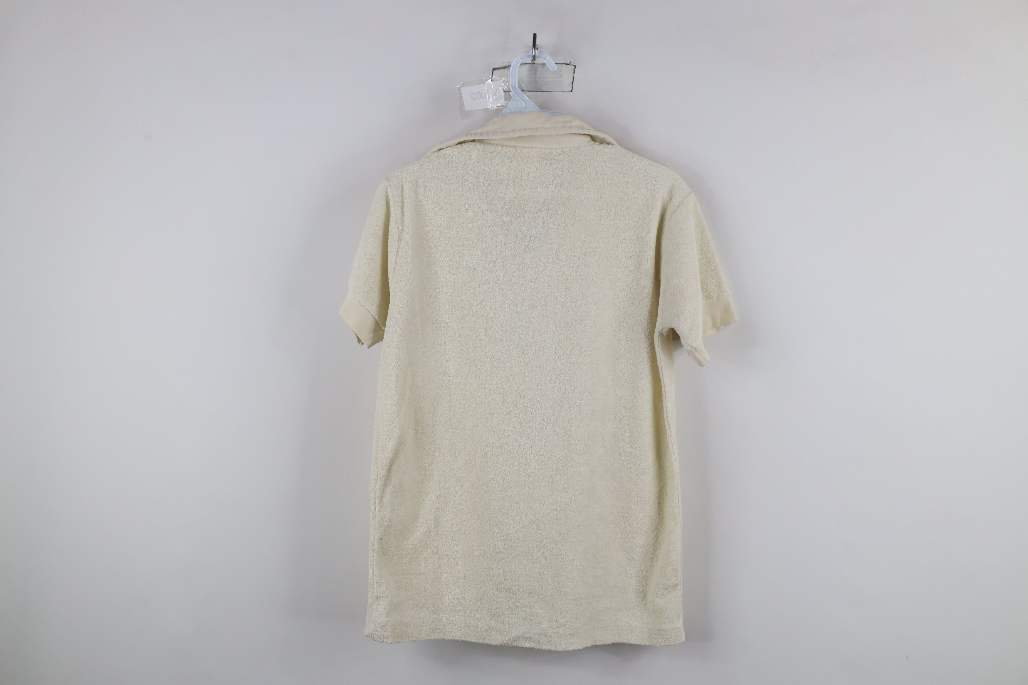 Vintage Vintage 70s Streetwear Terry Cloth Collared Polo Shirt USA Size L / US 10 / IT 46 - 11 Thumbnail
