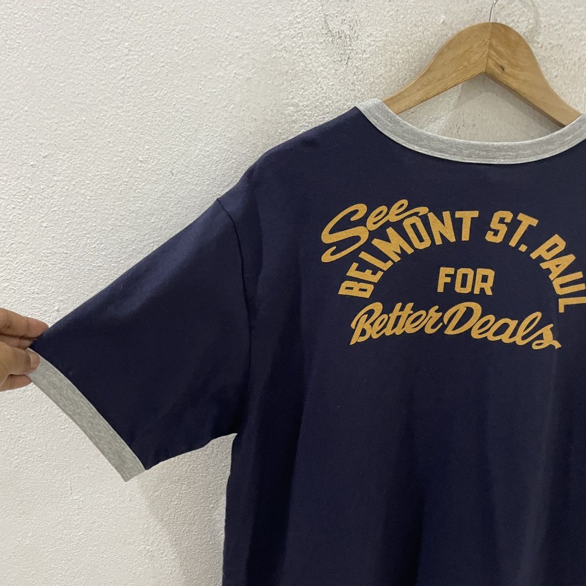 Japanese Brand Vintage 90s Non Stoce Flyer Bikers Tee Size US L / EU 52-54 / 3 - 10 Thumbnail