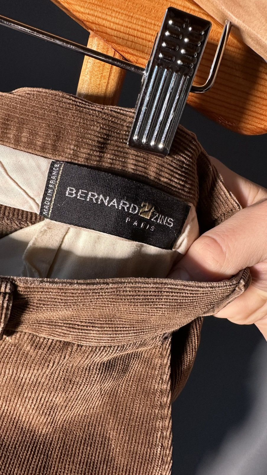Vintage Bernard Zins vintage corduroy pants🔥🔥 Size US 32 / EU 48 - 9 Thumbnail