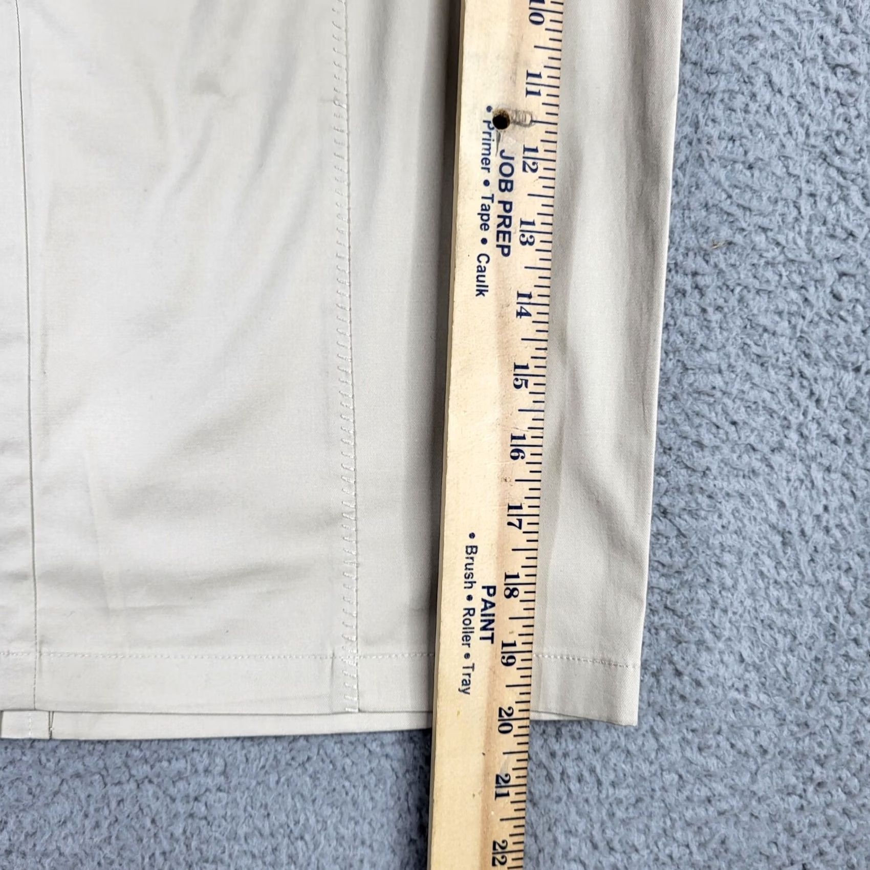 Vintage STEFANEL Women's Beige Short Pencil Skirt Size 8 Size 30" / US 8 / IT 44 - 7 Thumbnail