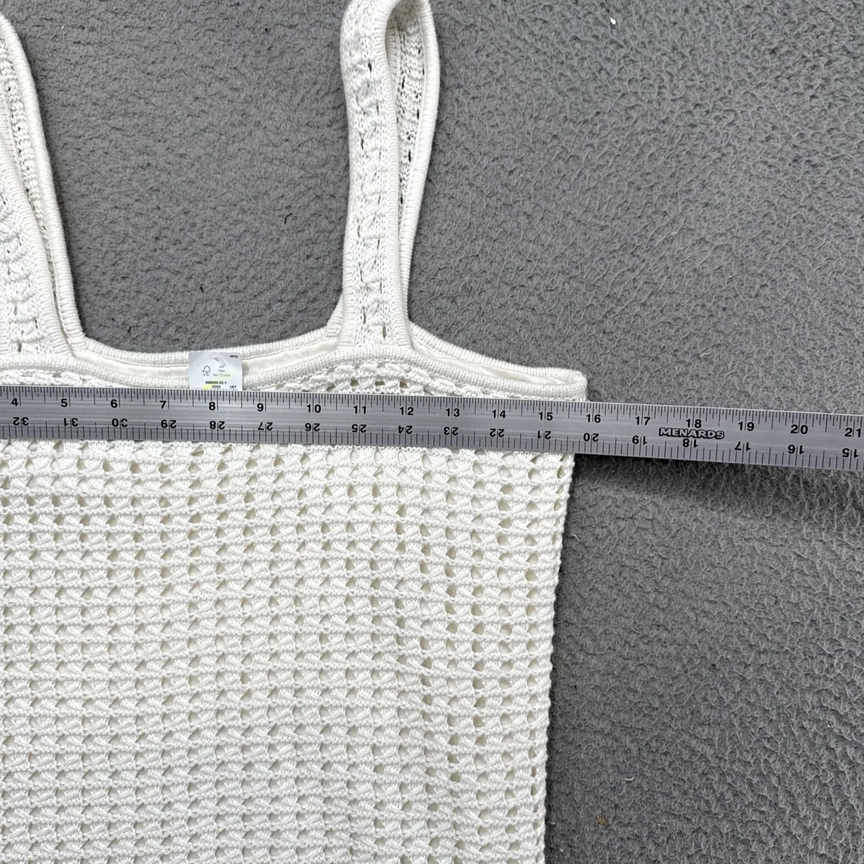 Gap Gap Women's White Loose Knit Sleeveless Lined Dress XS New Size XS / US 0-2 / IT 36-38 - 5 Thumbnail