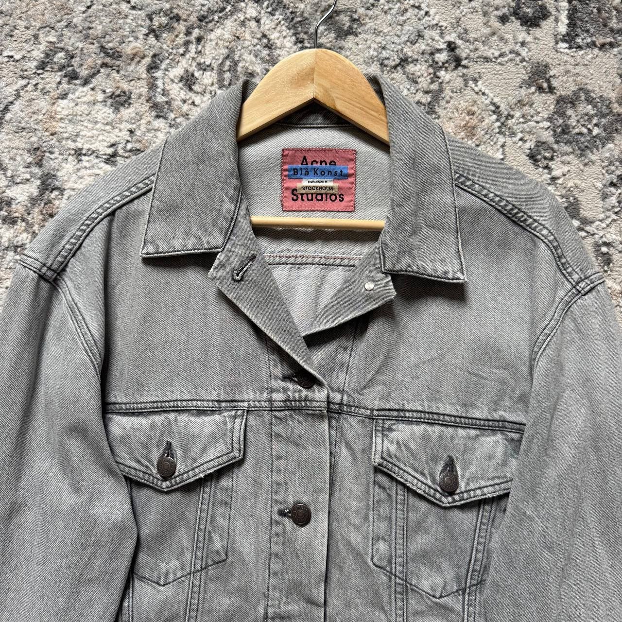 Acne Studios Acne Studios Stone Washed Denim Trucker Jacket Size US S / EU 44-46 / 1 - 3 Thumbnail