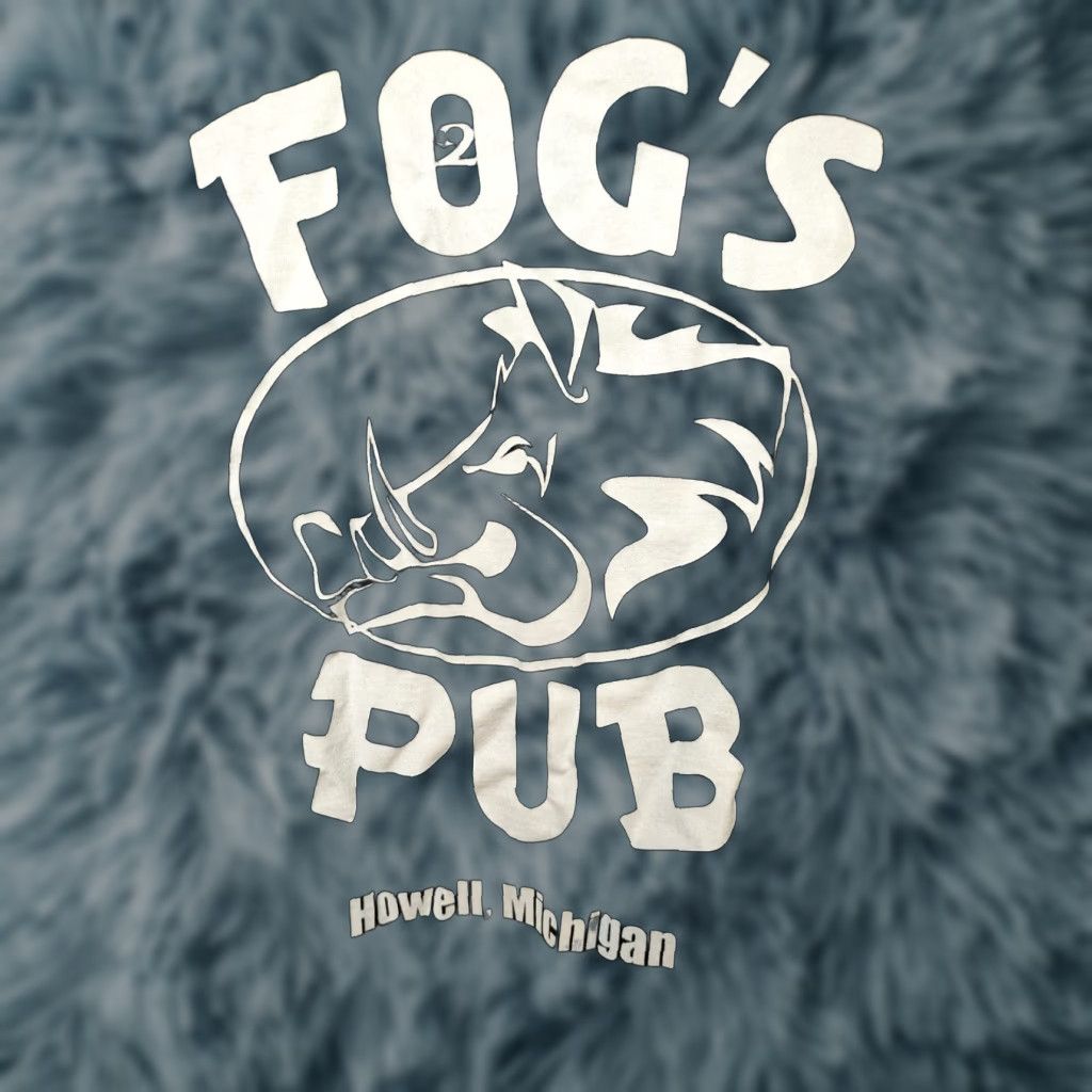 Vintage 2Fog's Pub Speakeasy Howell MI T Shirt Large Black Cotton Men Size US L / EU 52-54 / 3 - 1 Thumbnail