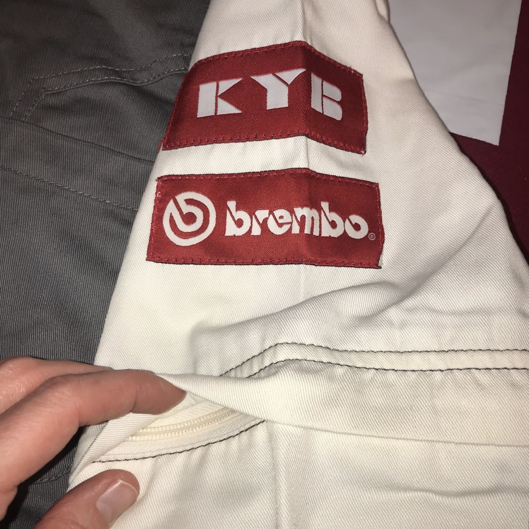 Vintage SKI-DOO Racing Button SHIRT ROTAX Bombardier Team White Gray ZIP OFF sleeves NEW Mens Small Button-Up Shirt Size US S / EU 44-46 / 1 - 5 Thumbnail