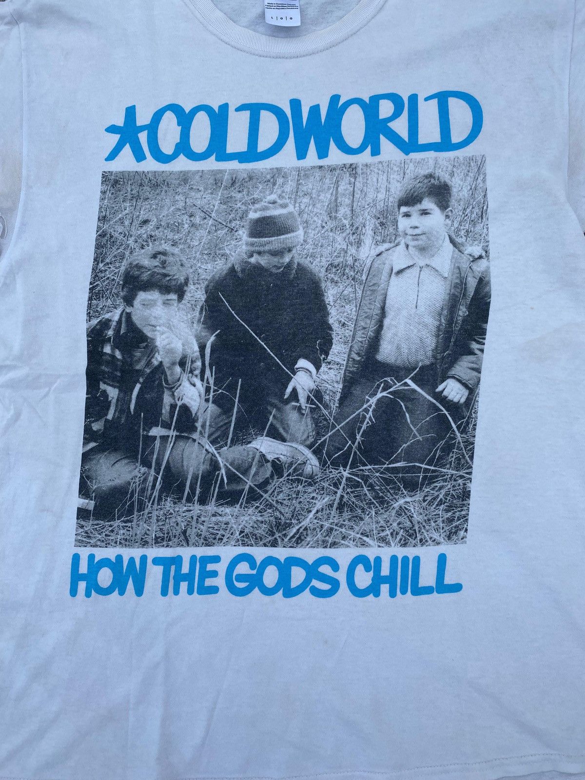 Band Tees × Vintage COLD WORLD HARDCORE BAND TSHIRT Size US L / EU 52-54 / 3 - 3 Thumbnail