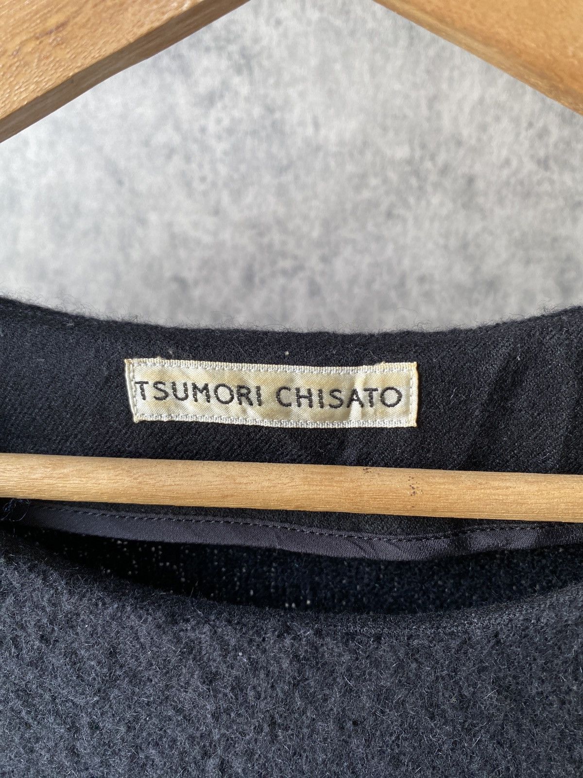 Tsumori Chisato Tsumori Chisato Black Hybrid Design Wool Shirt Size S / US 4 / IT 40 - 7 Thumbnail