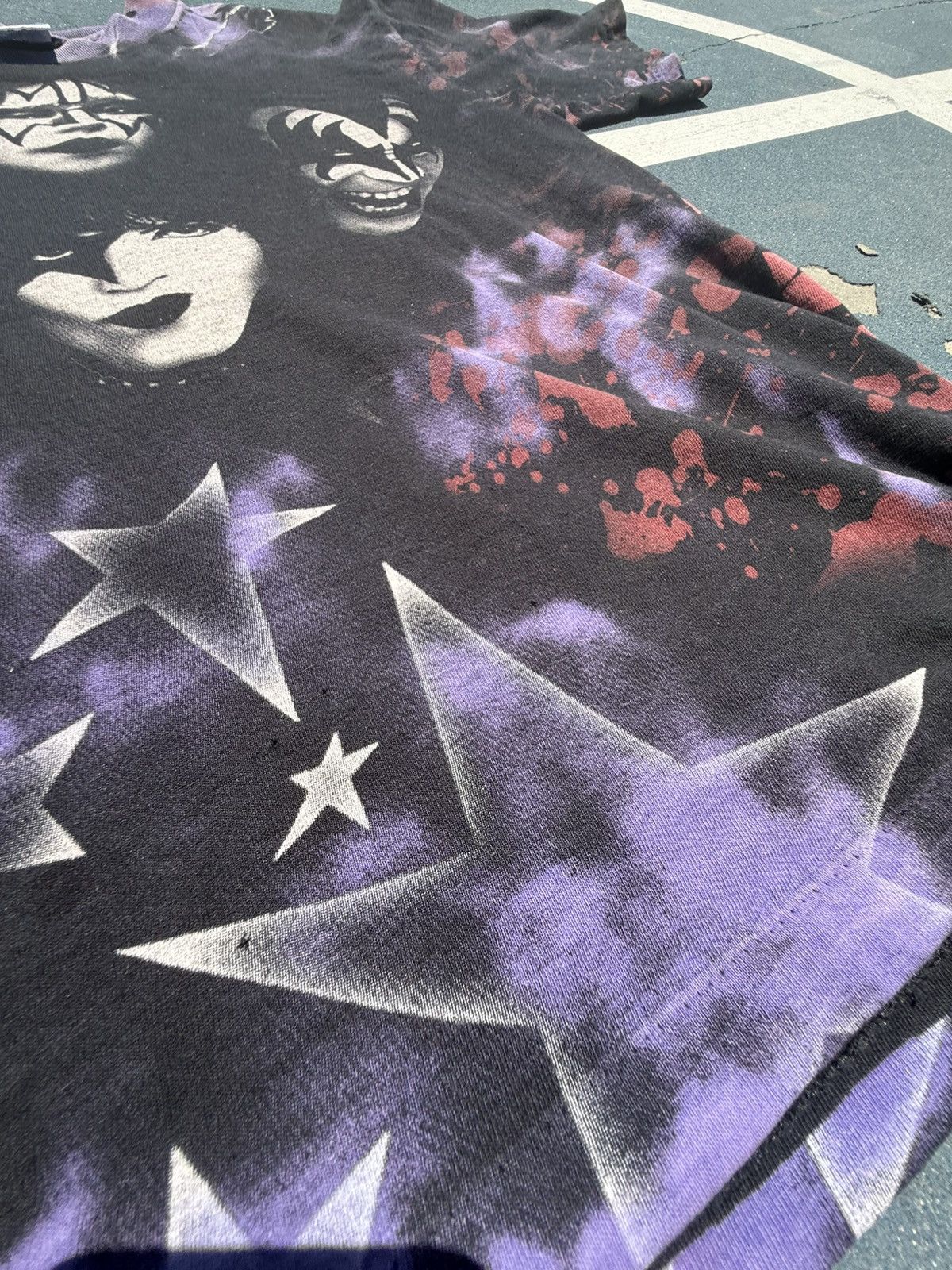All Sport Vintage 1996 OG KISS Alive / WorldWide Tshirt. Size US L / EU 52-54 / 3 - 7 Thumbnail